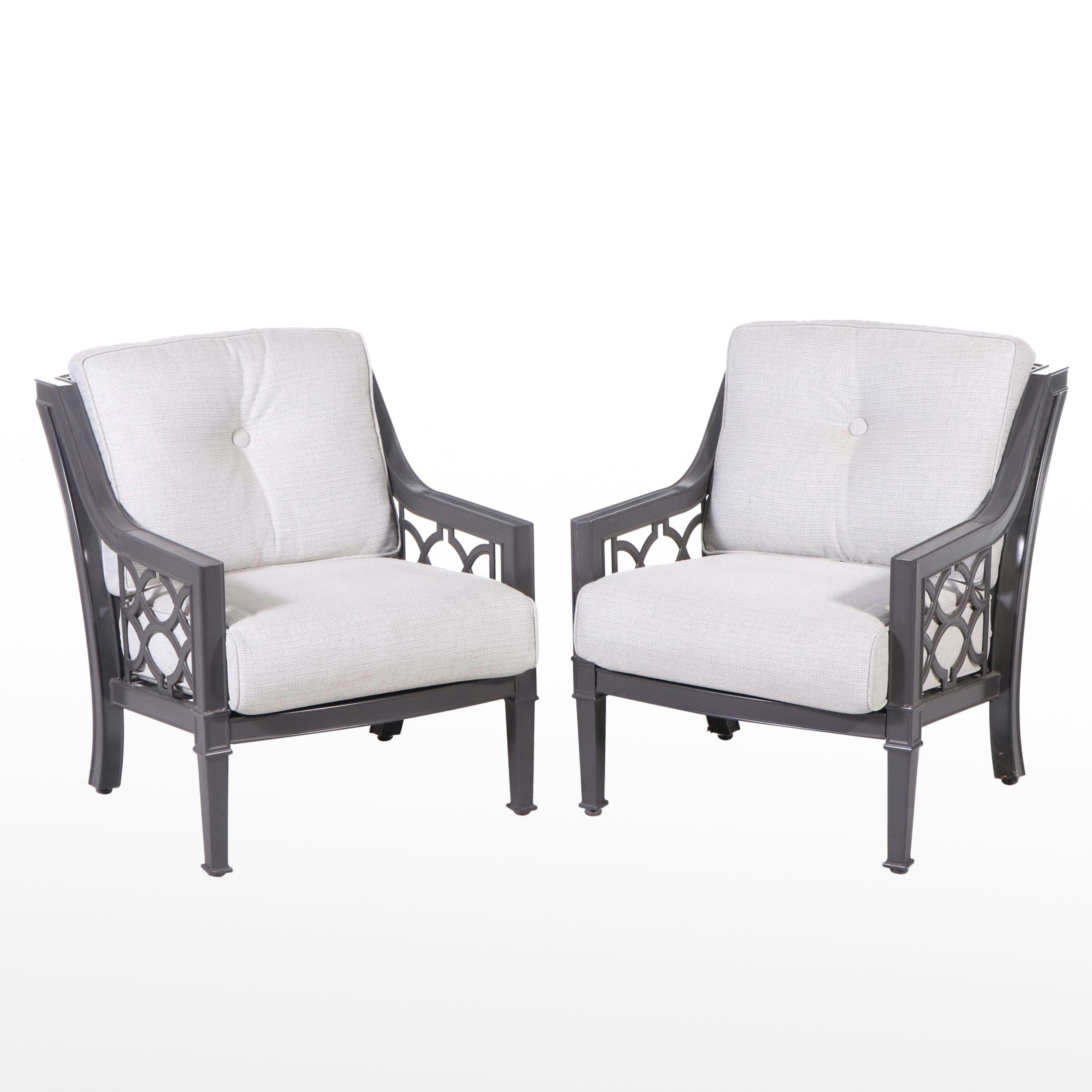 Home Decorators Collection Armchairs With Sunbrella Cushions