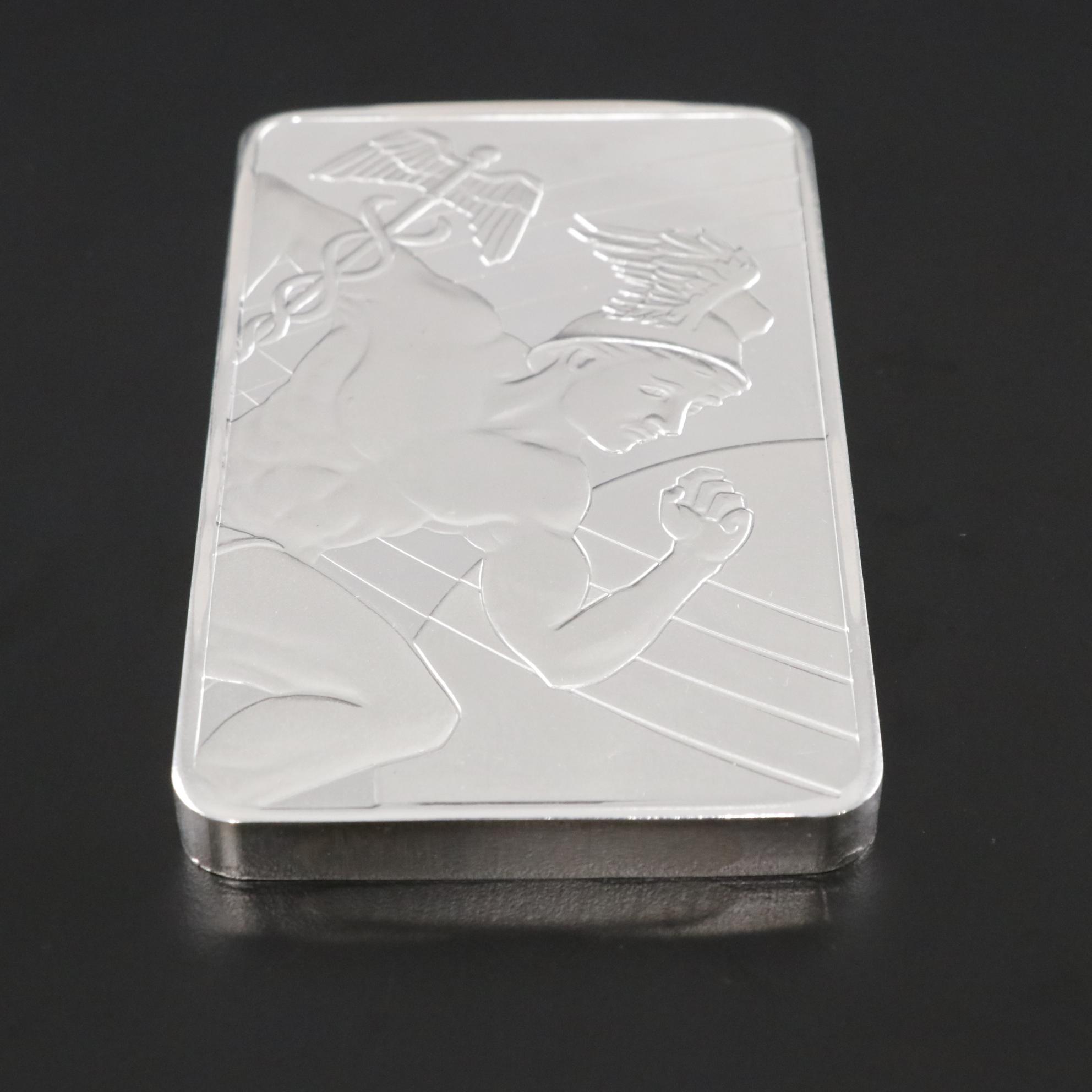 SMI 1 Kilogram Fine Silver Ingot