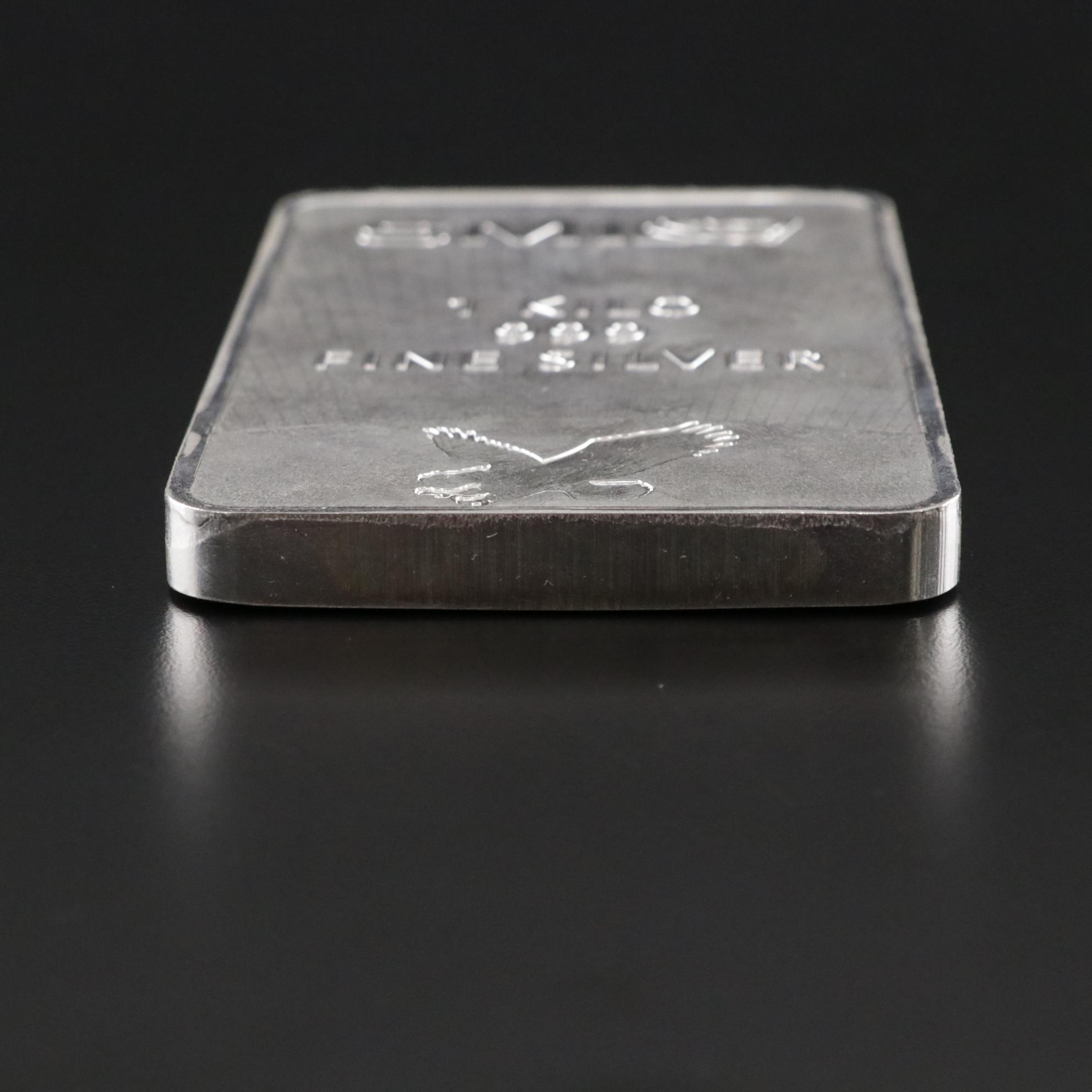SMI 1 Kilogram Fine Silver Ingot