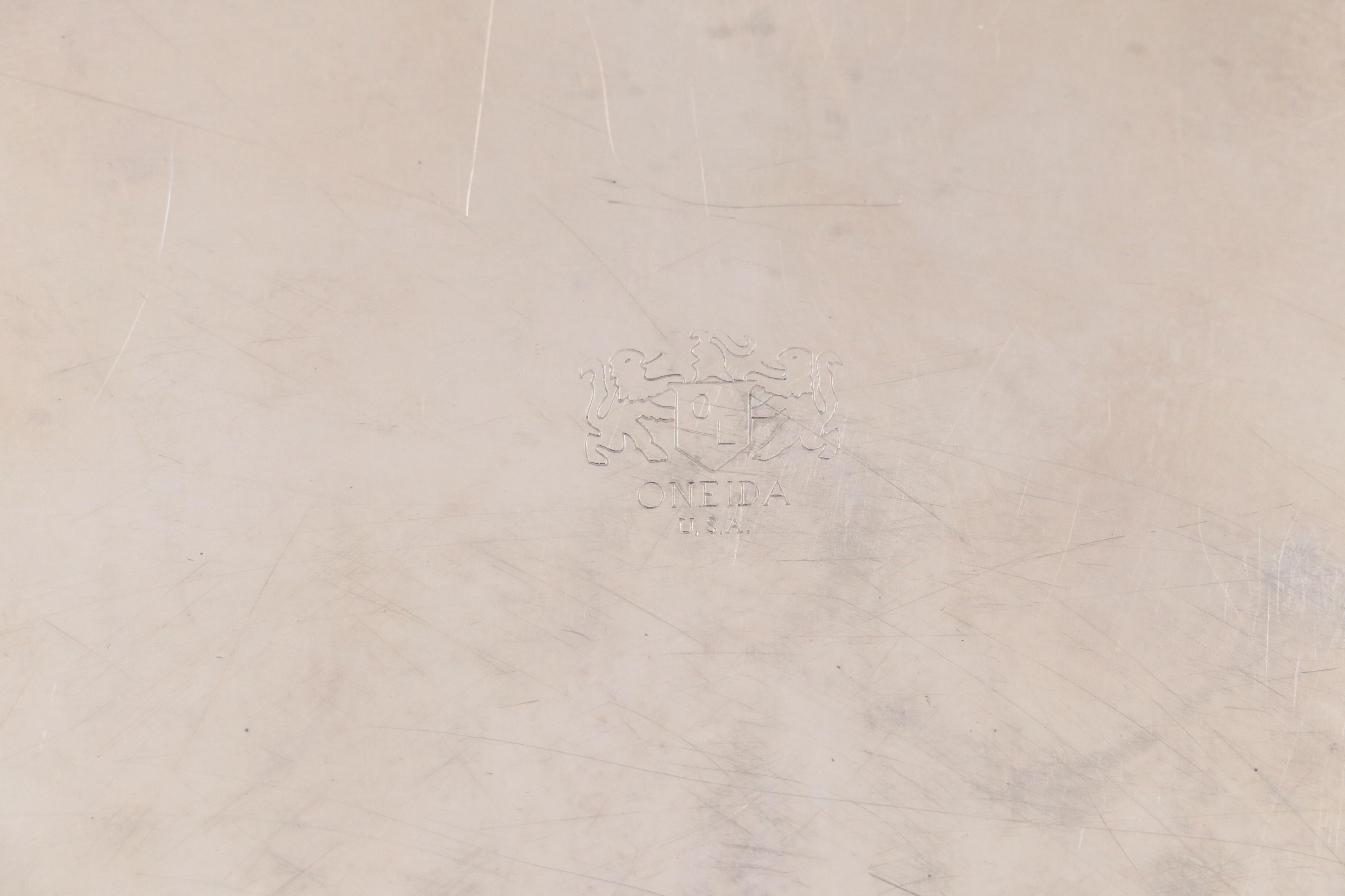 Poole "Old English" Silver Plate Divided Vegetable Bowl with Other Silver Plate