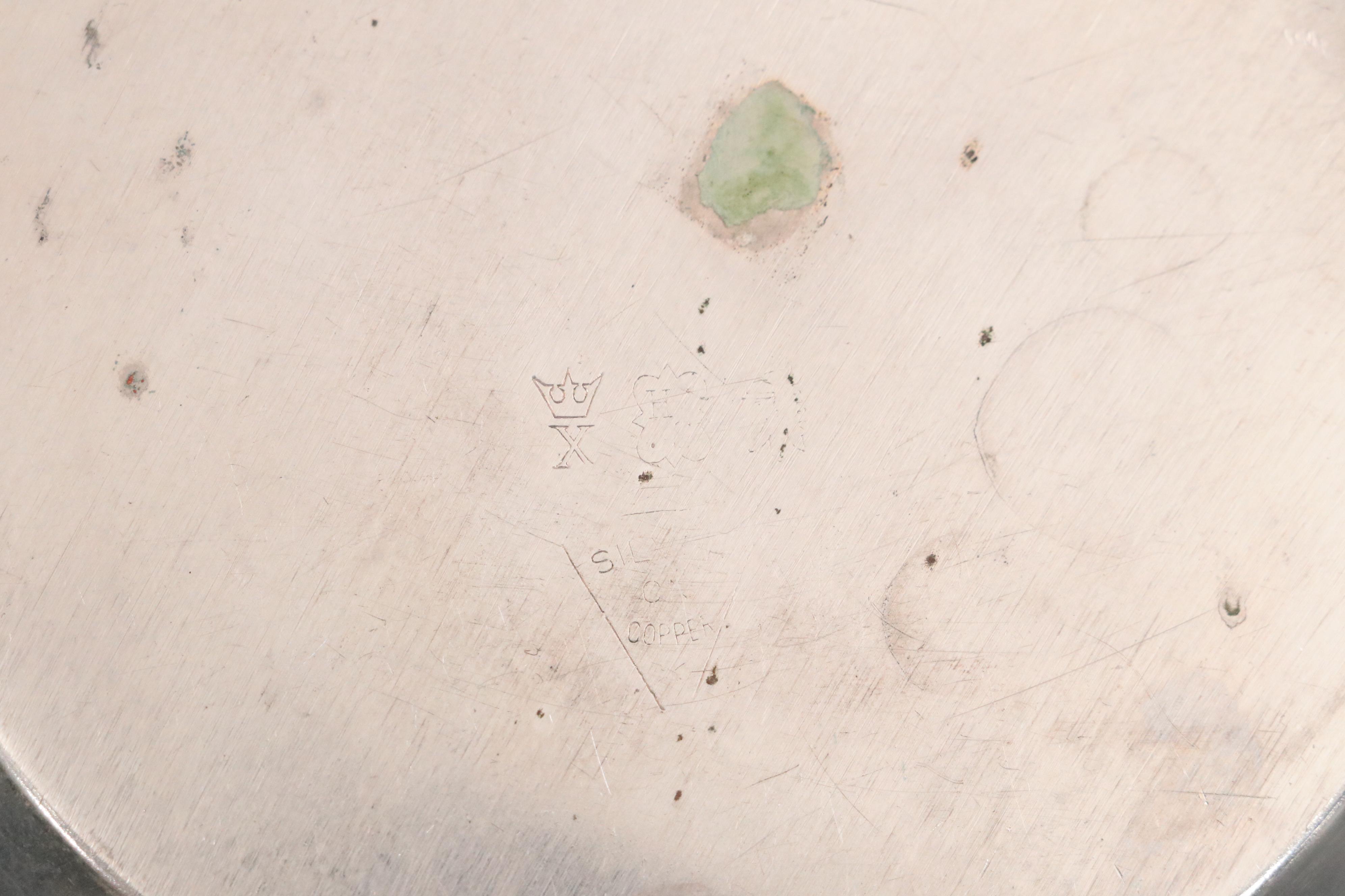 Poole "Old English" Silver Plate Divided Vegetable Bowl with Other Silver Plate