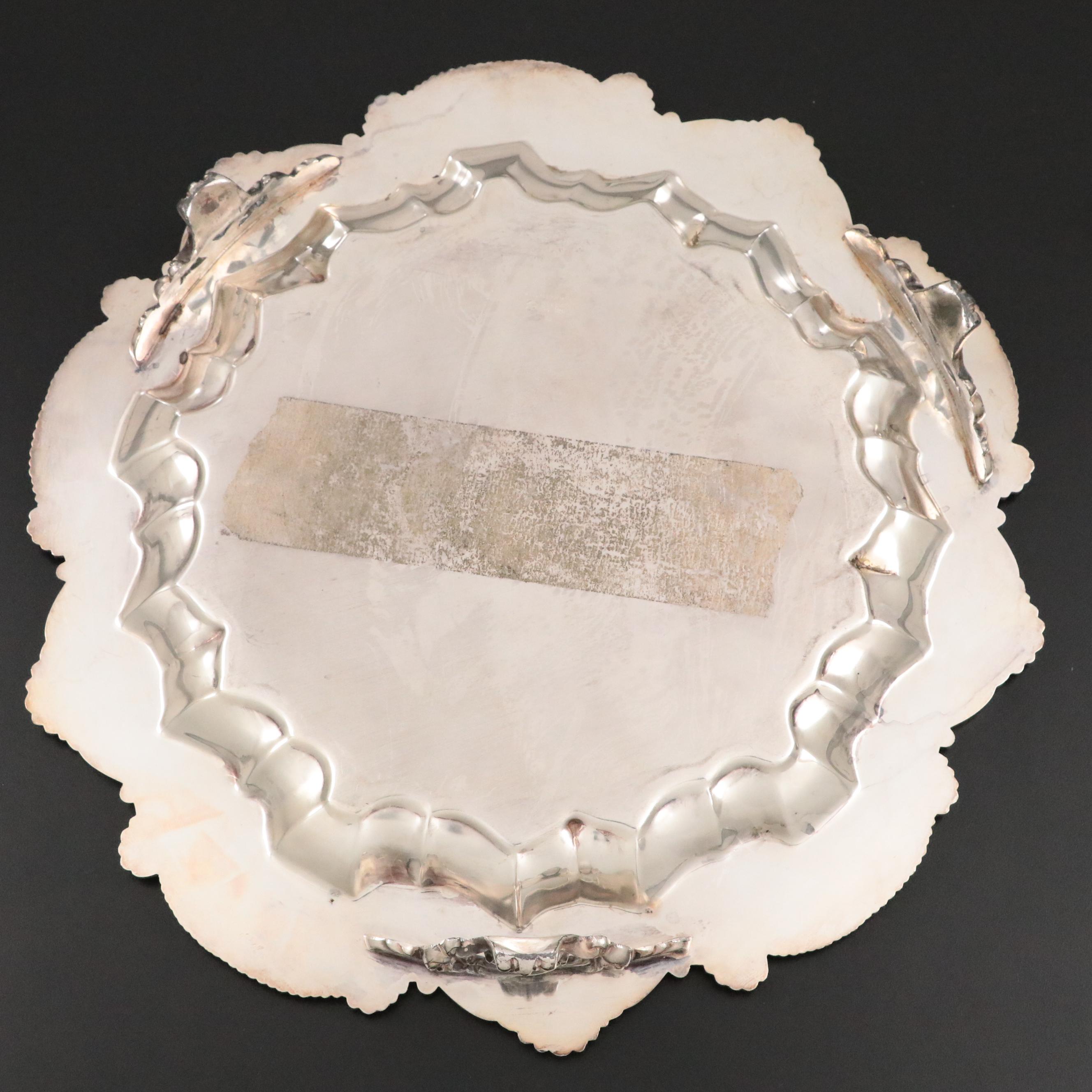 Poole "Old English" Silver Plate Divided Vegetable Bowl with Other Silver Plate