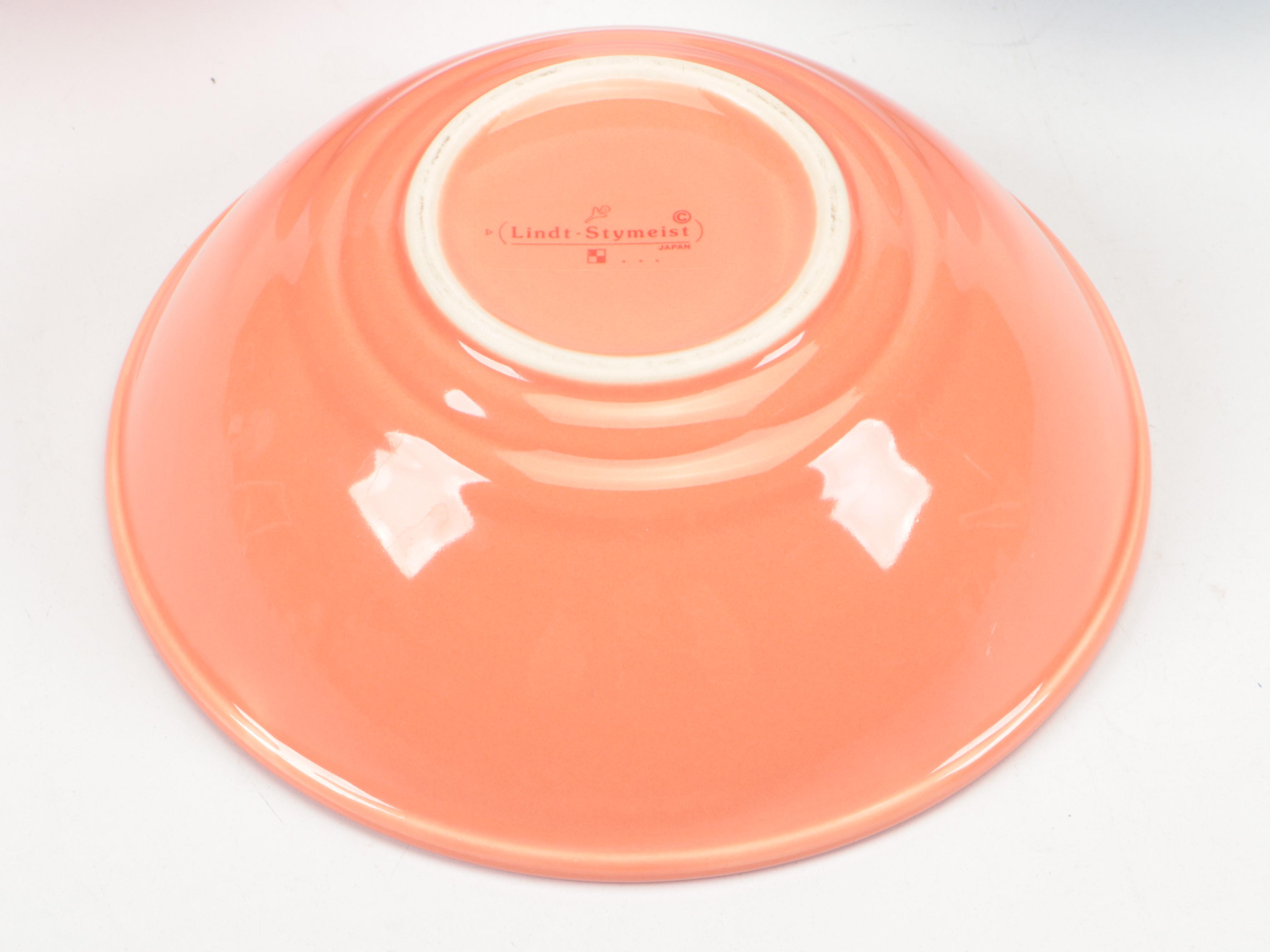 Lindt-Stymeist "Colorways" Stoneware Dinnerware, Late 20th C.