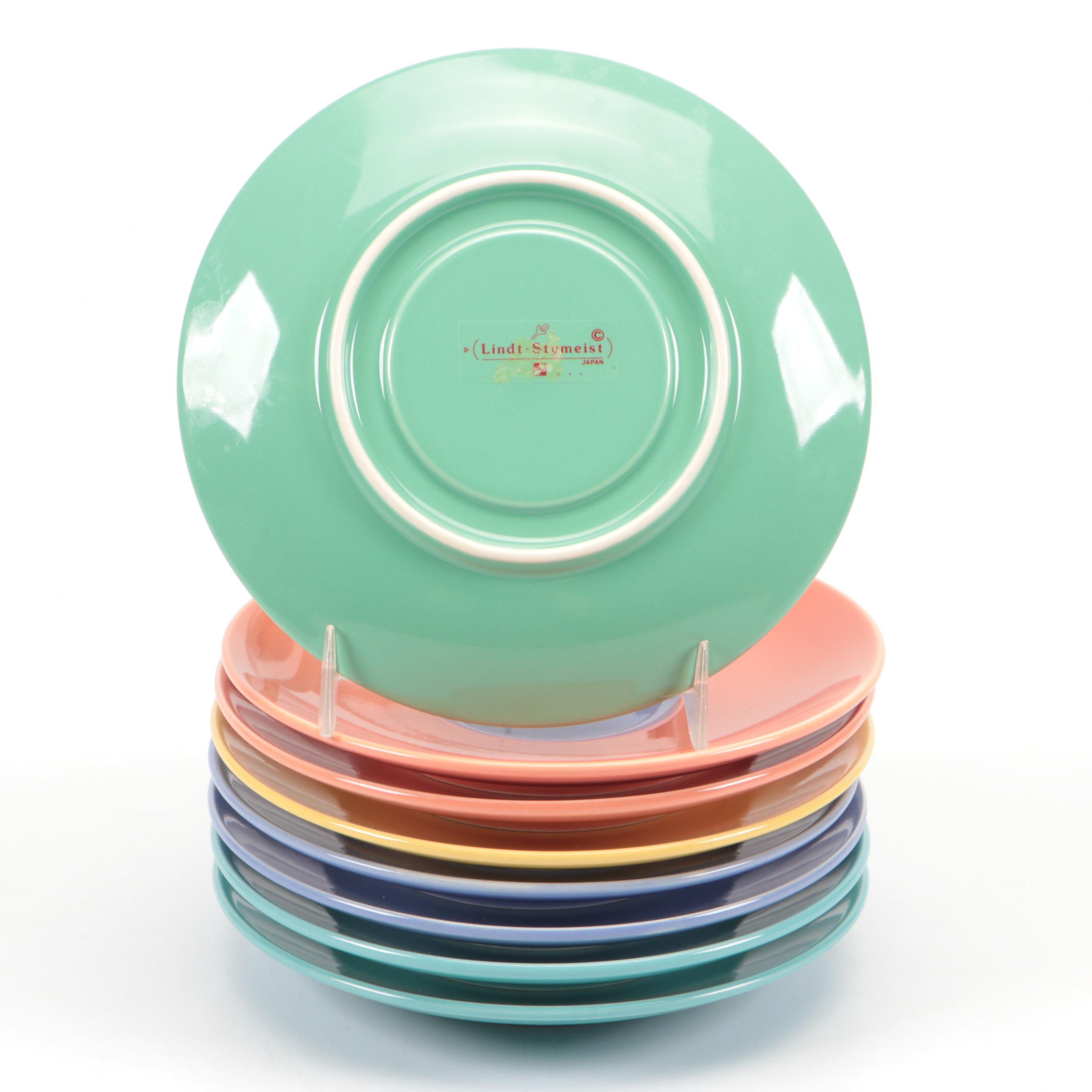 Lindt-Stymeist "Colorways" Stoneware Dinnerware, Late 20th C.