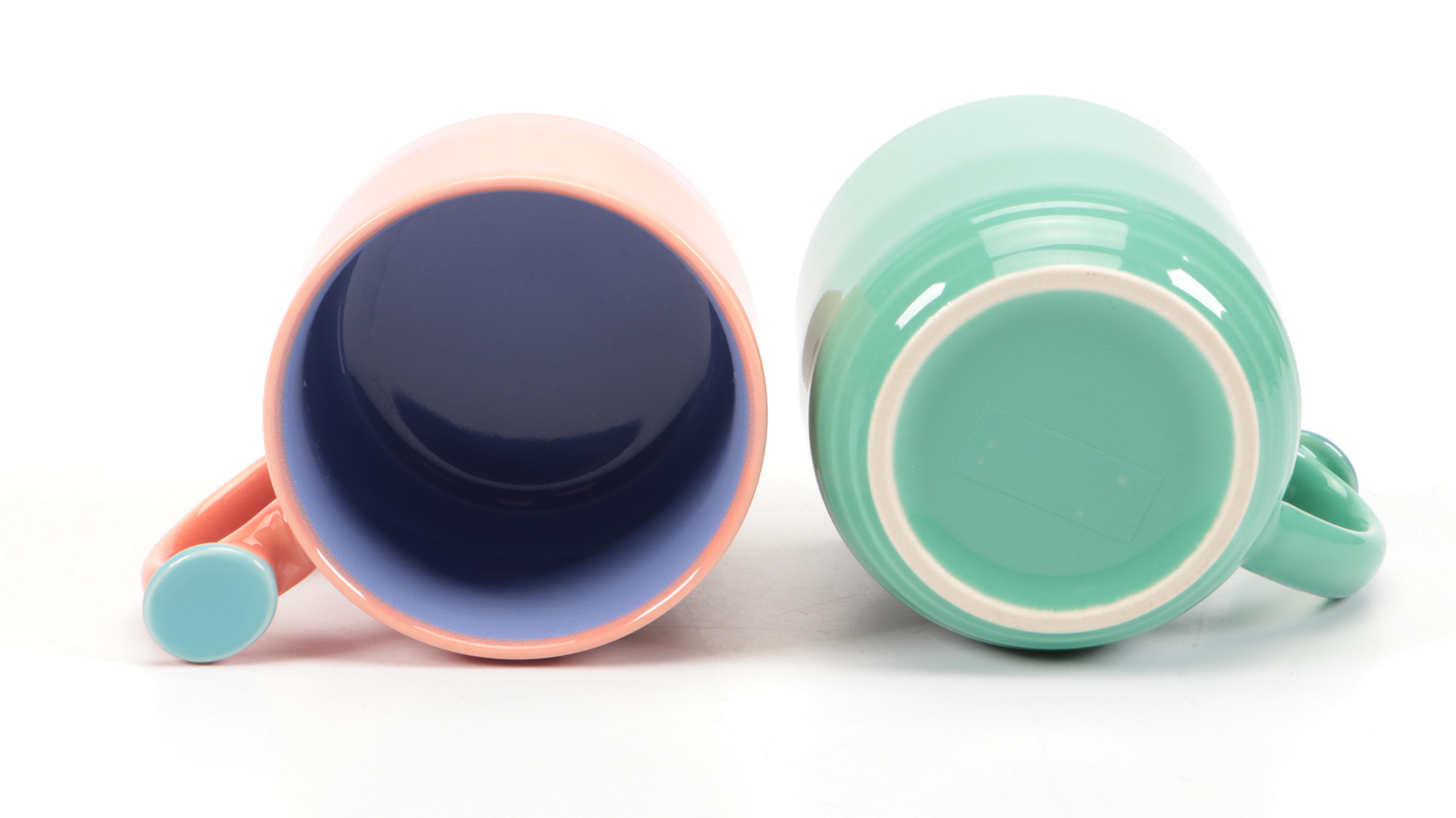 Lindt-Stymeist "Colorways" Stoneware Dinnerware, Late 20th C.