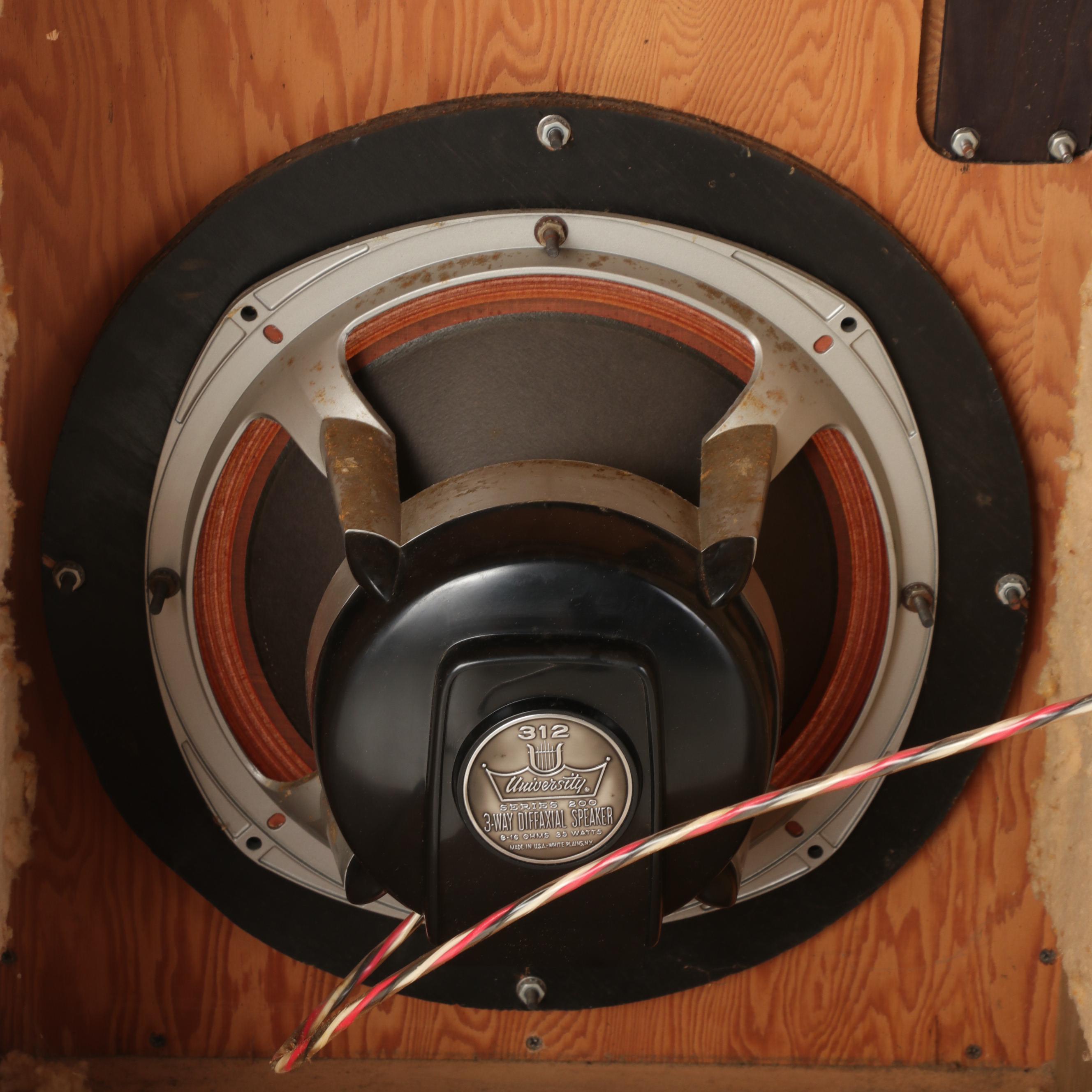 Electro-Voice "The Marquis" University Series 200 Speakers, 1960