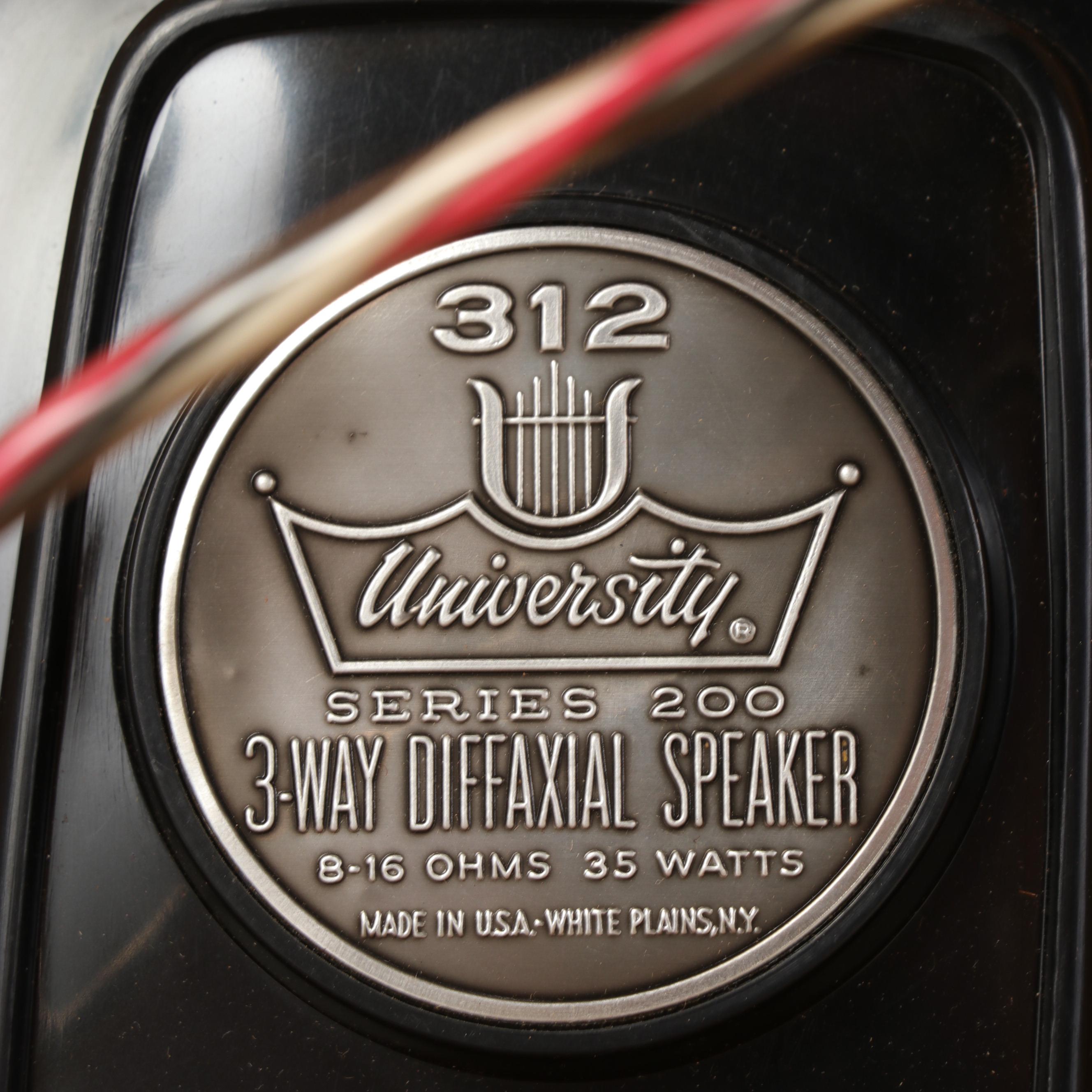 Electro-Voice "The Marquis" University Series 200 Speakers, 1960