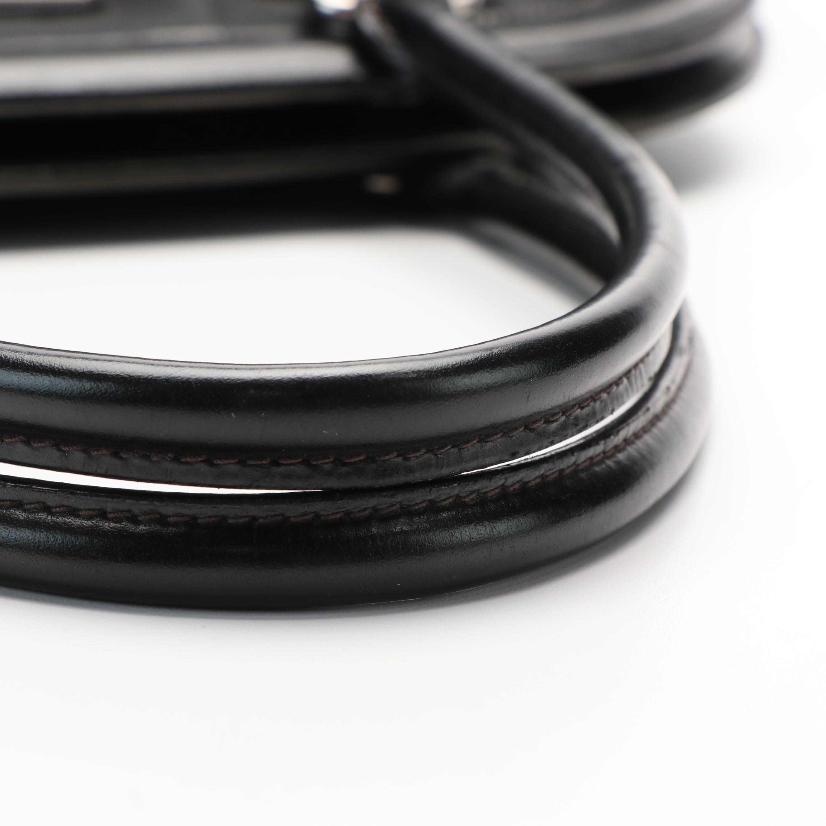 Prada Canapa Satchel Top Handle Bag in Black Tessuto Nylon