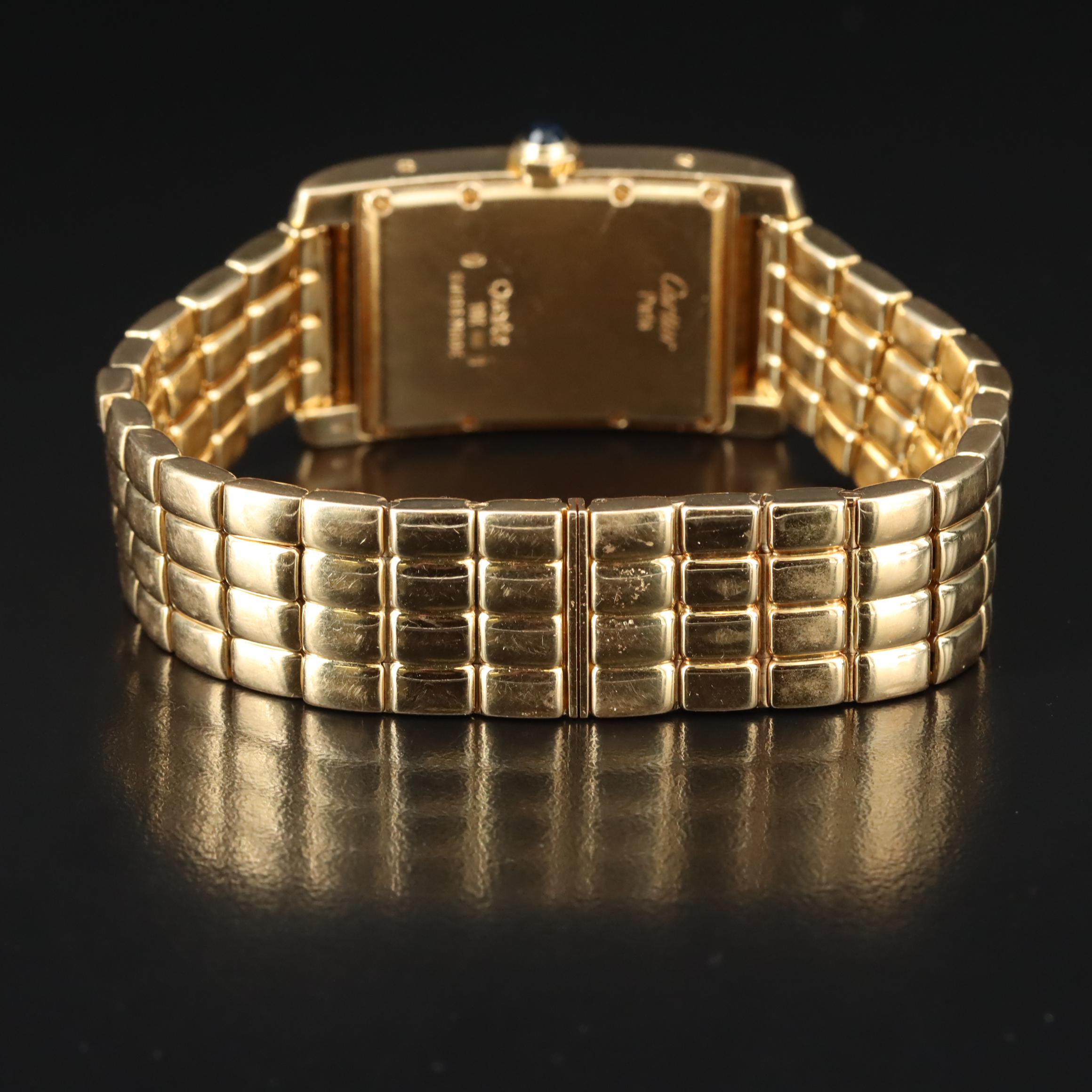 18K Cartier Tank Américaine Watch