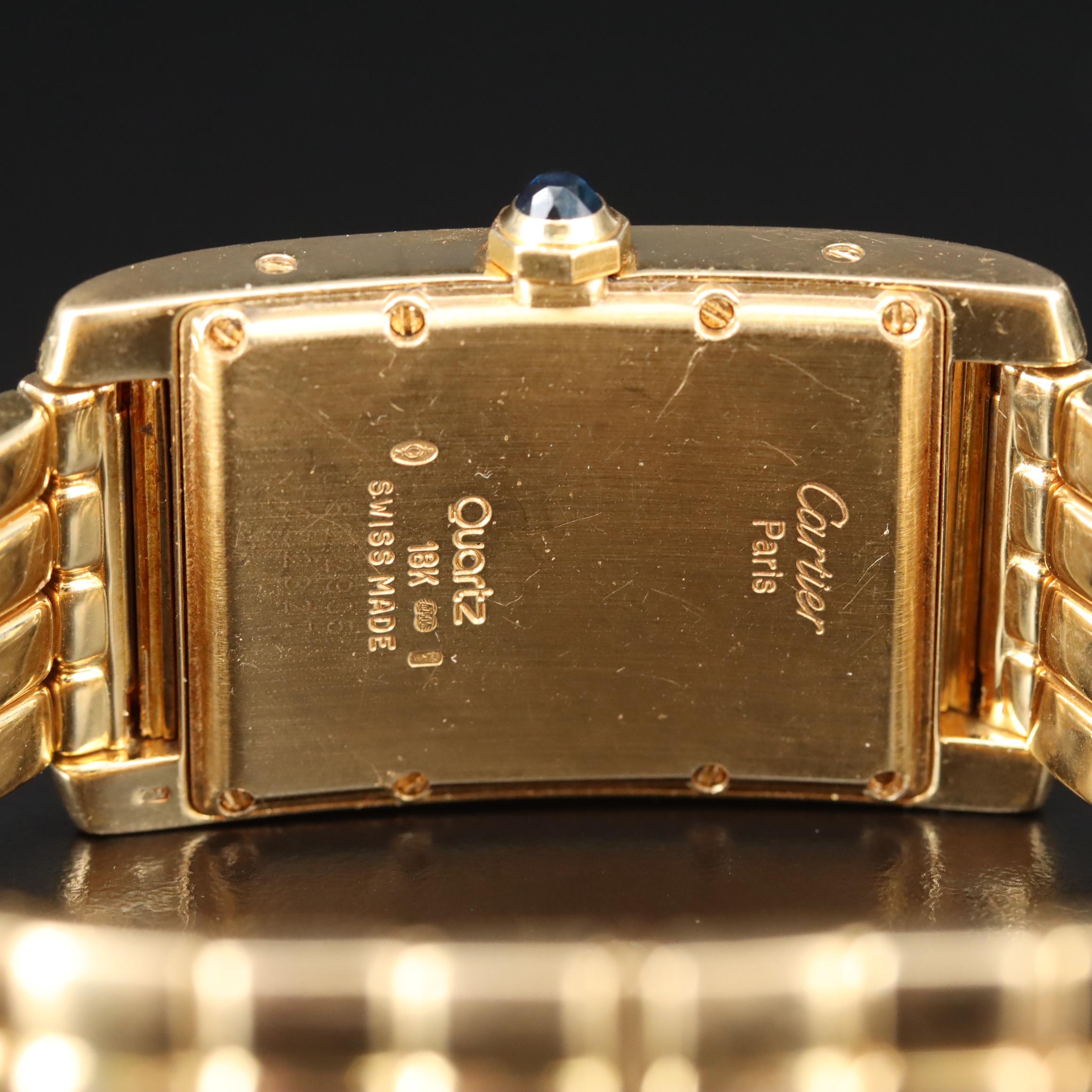 18K Cartier Tank Américaine Watch