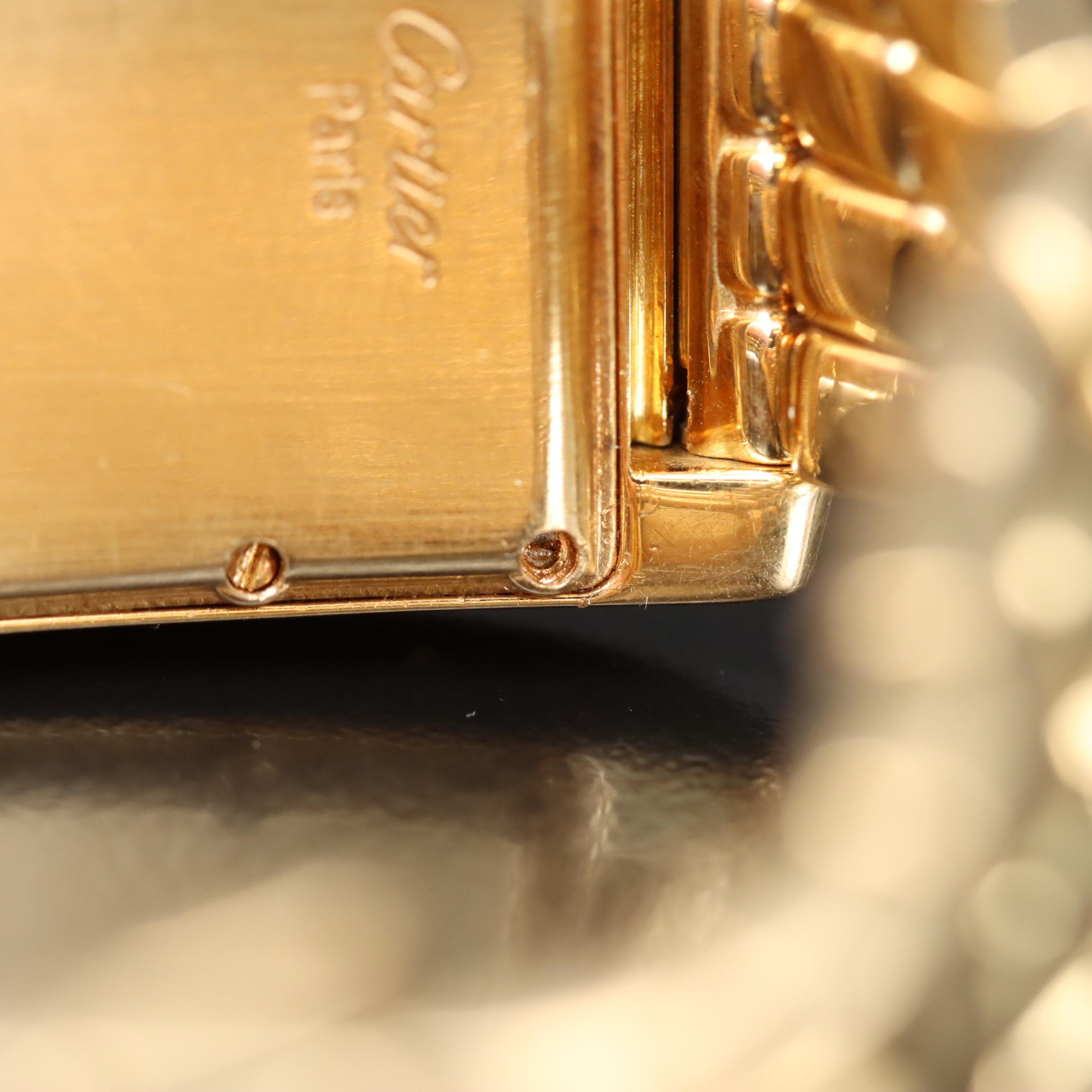 18K Cartier Tank Américaine Watch