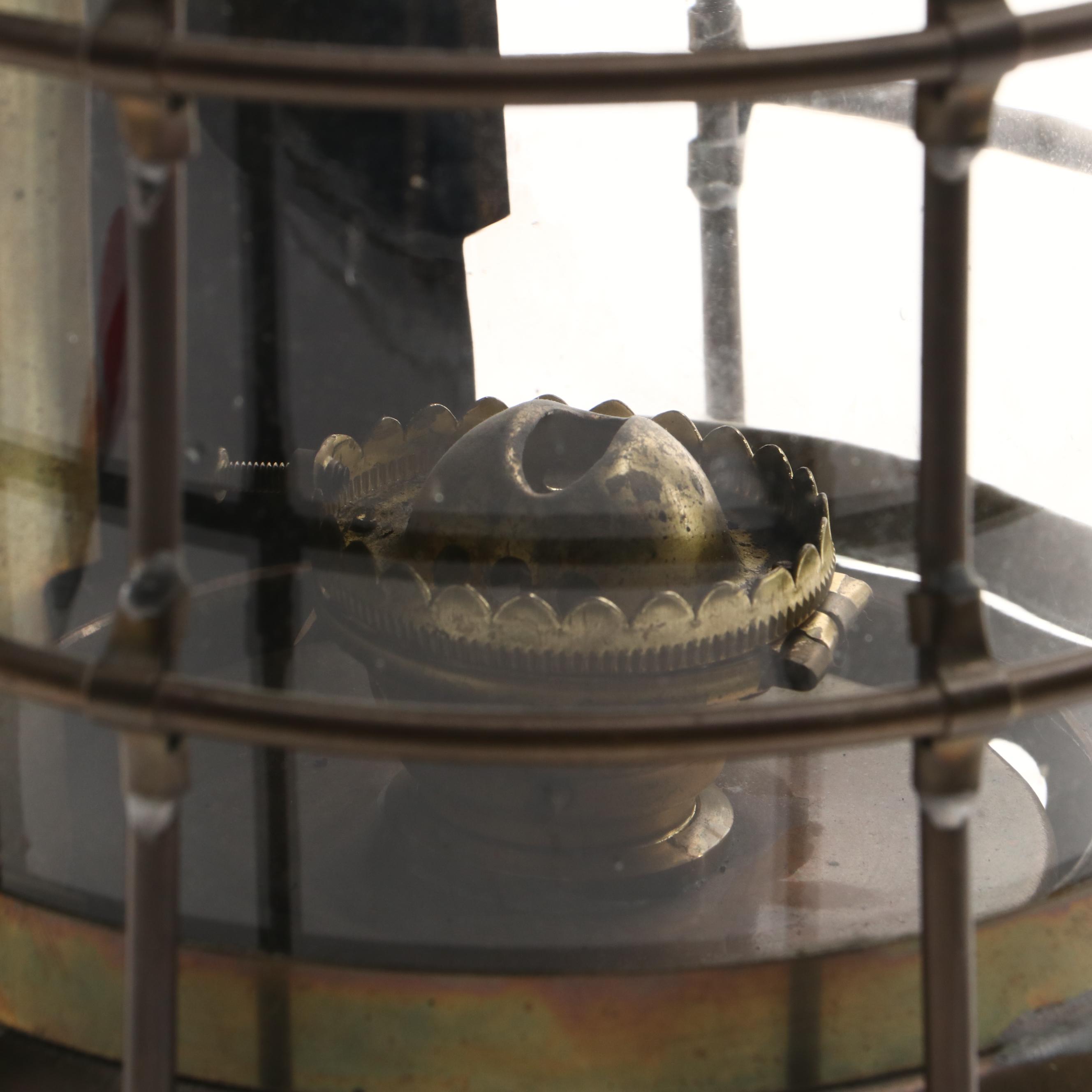 Masthead Brass and Glass Nautical Lantern