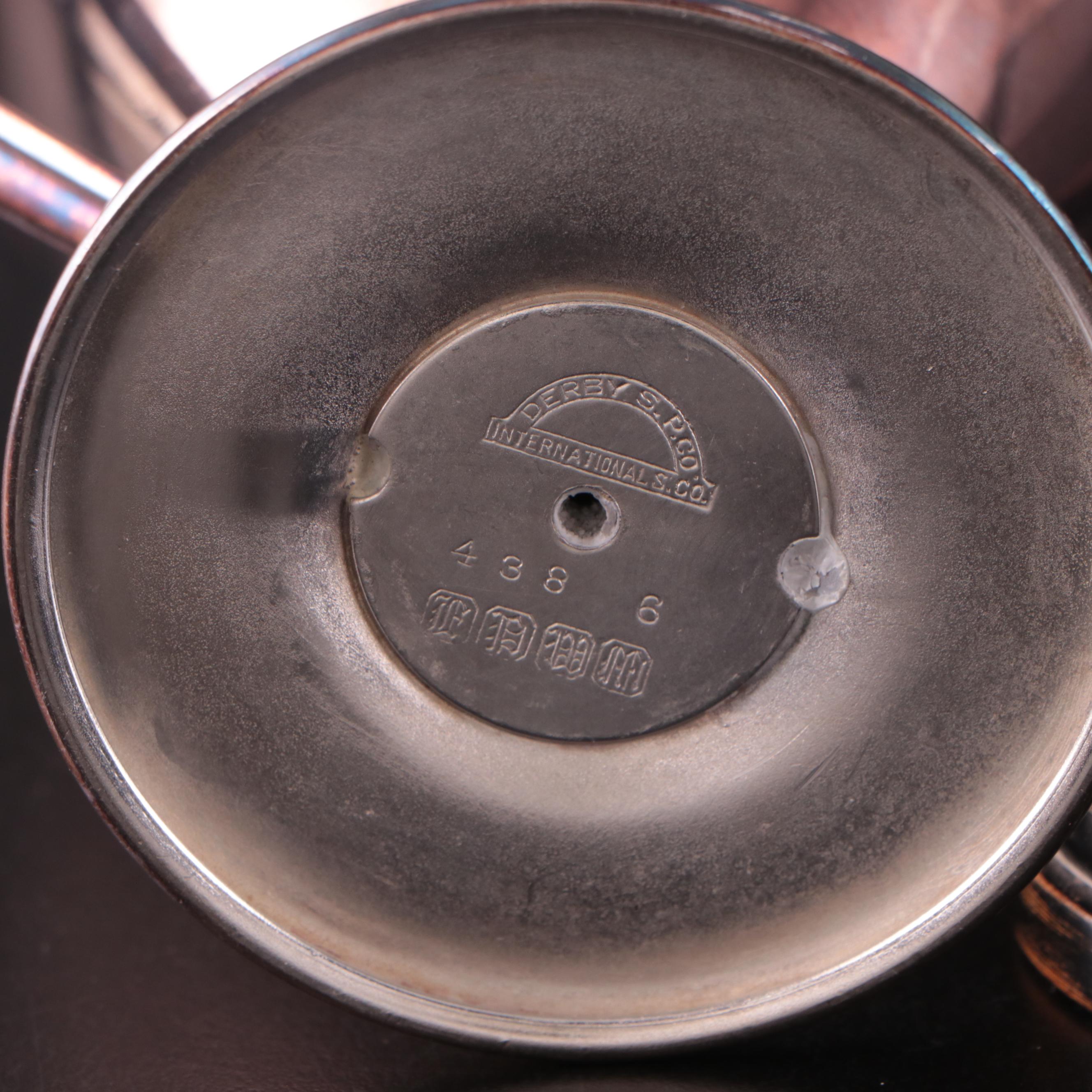 Vintage Tennis Trophies Featuring Men's Singles and Mixed Doubles Awards