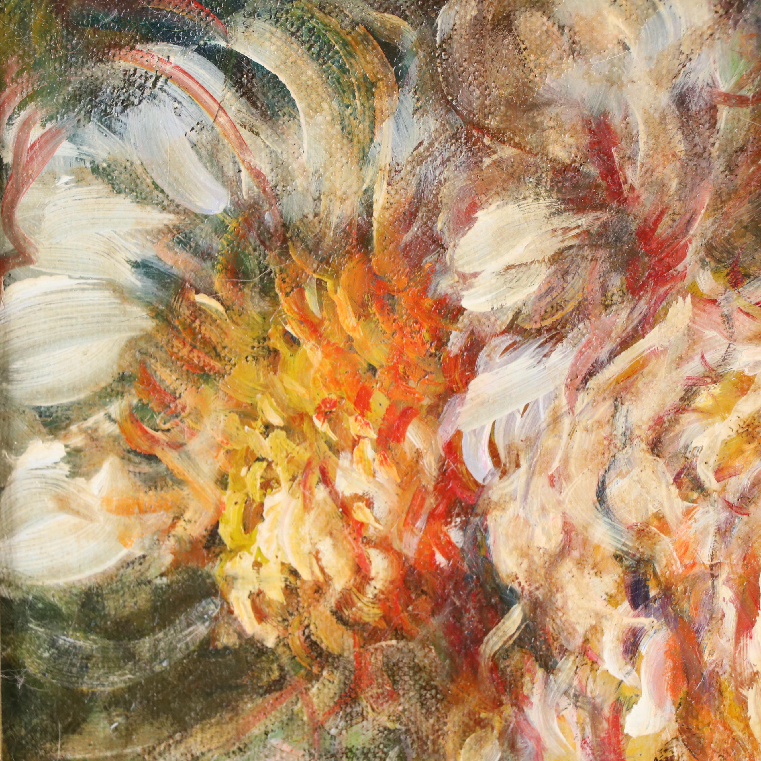 SungJa Nefos Floral Oil Painting, 2010