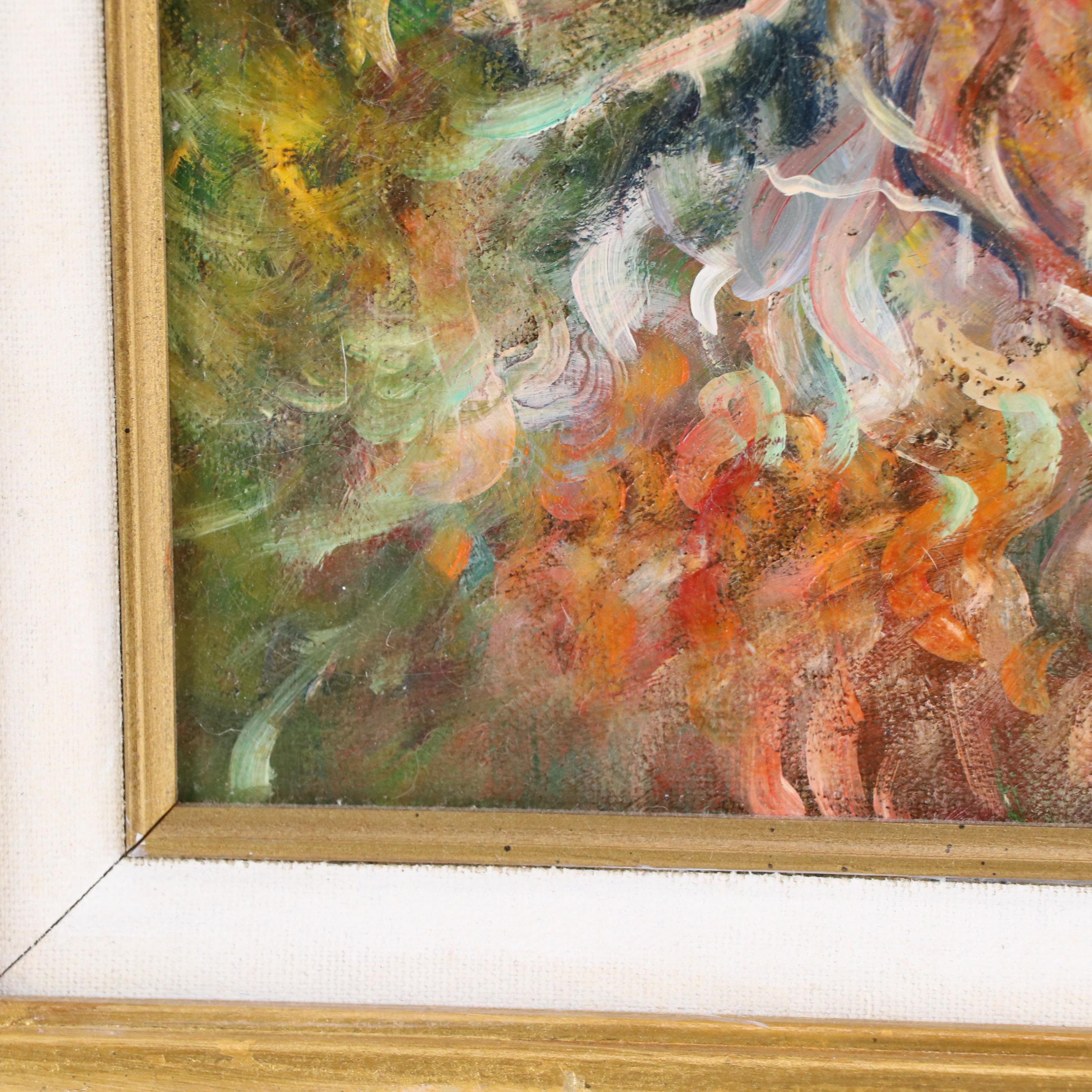 SungJa Nefos Floral Oil Painting, 2010