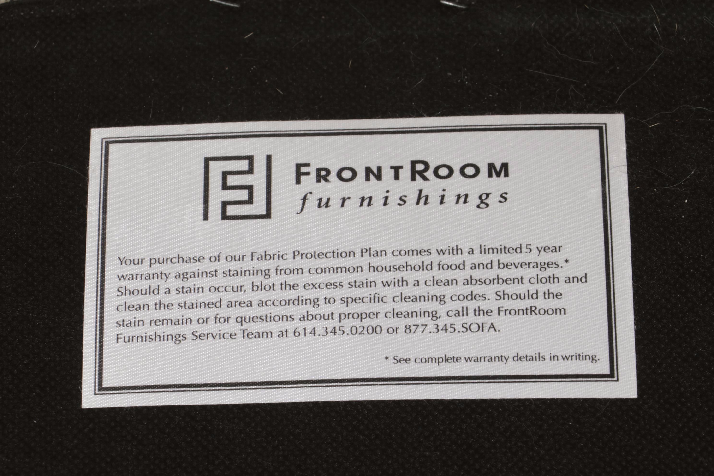 Herringbone-Pattern Upholstered Storage Ottoman on Casters