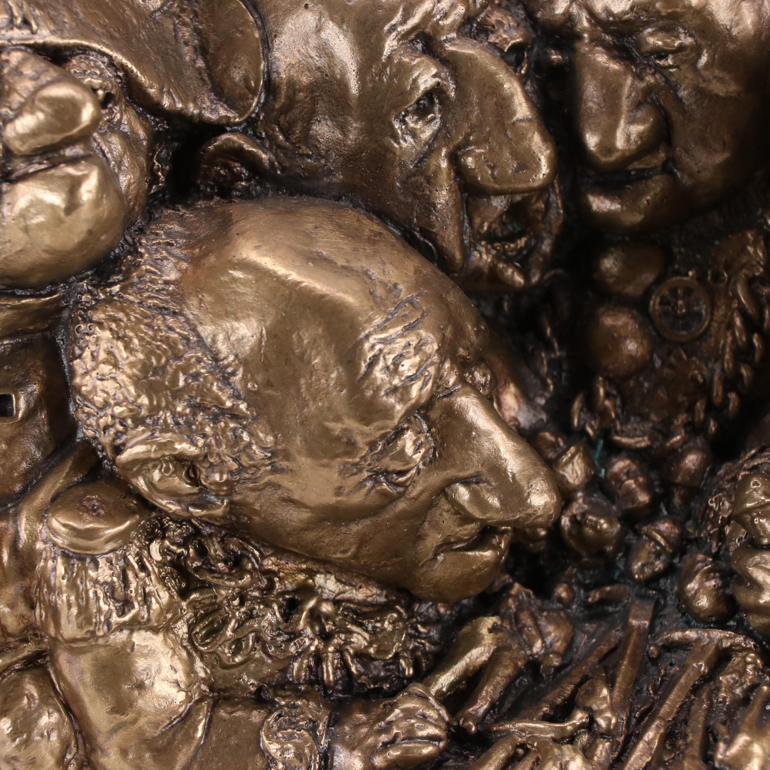 Charles Bragg Bronze Sculpture "Ship of Fools"