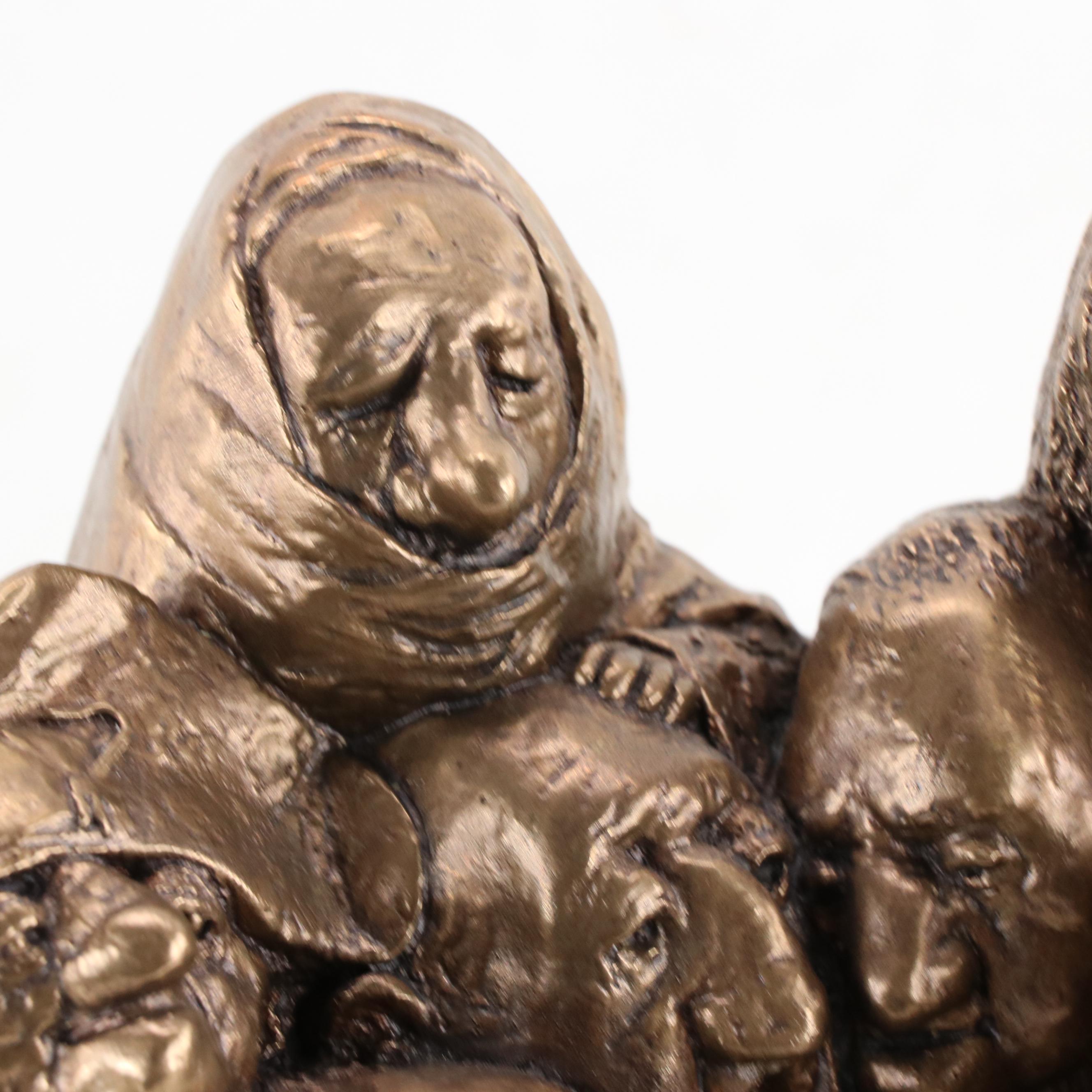 Charles Bragg Bronze Sculpture "Ship of Fools"