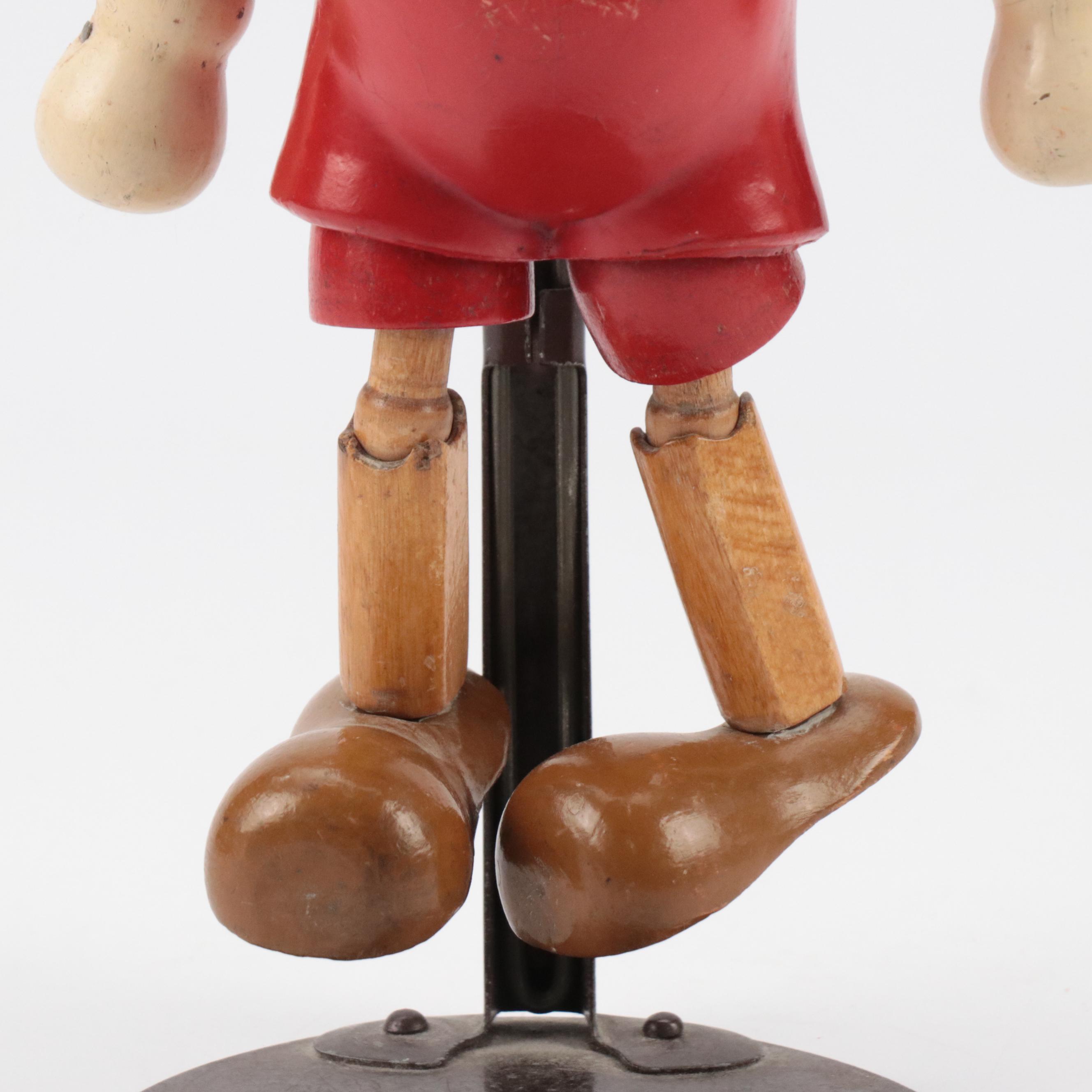 Ideal Novelty & Toy Co. Pinocchio Jointed Doll, Mid-20th Century