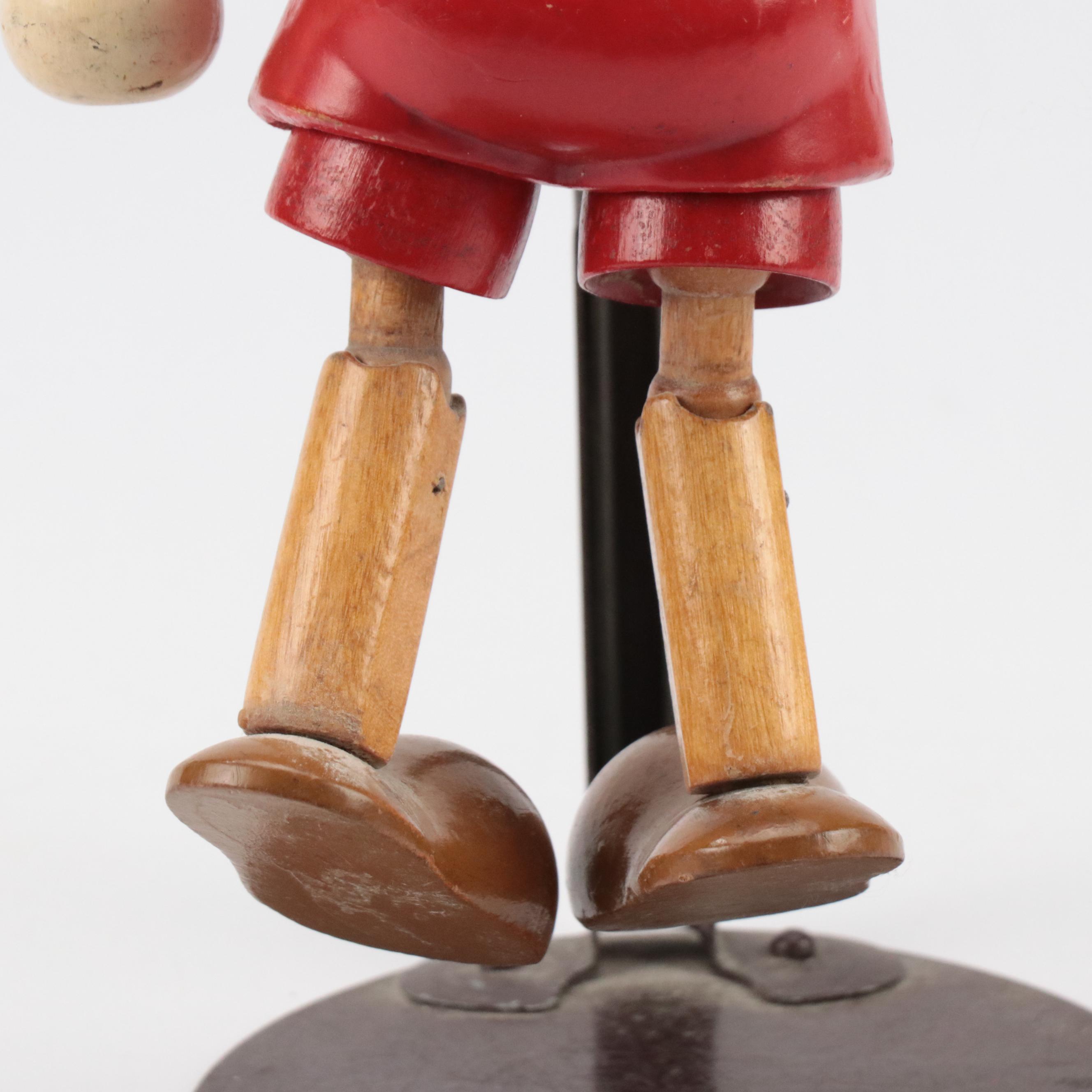 Ideal Novelty & Toy Co. Pinocchio Jointed Doll, Mid-20th Century