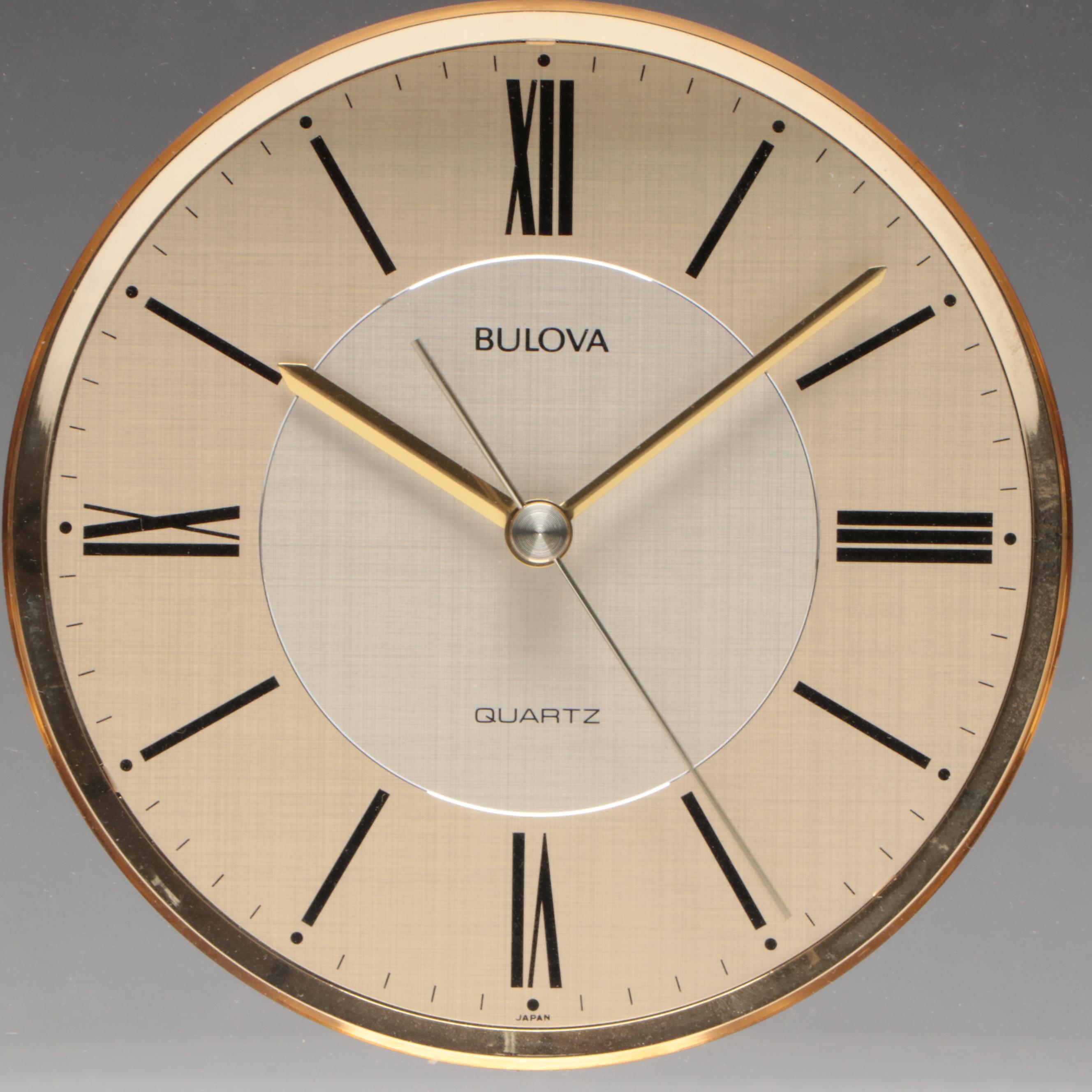 Bulova "Grand Prix" Mantel Clock