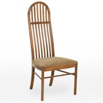 Drexel Arts & Crafts Style Slatted High-Back Dining Chair