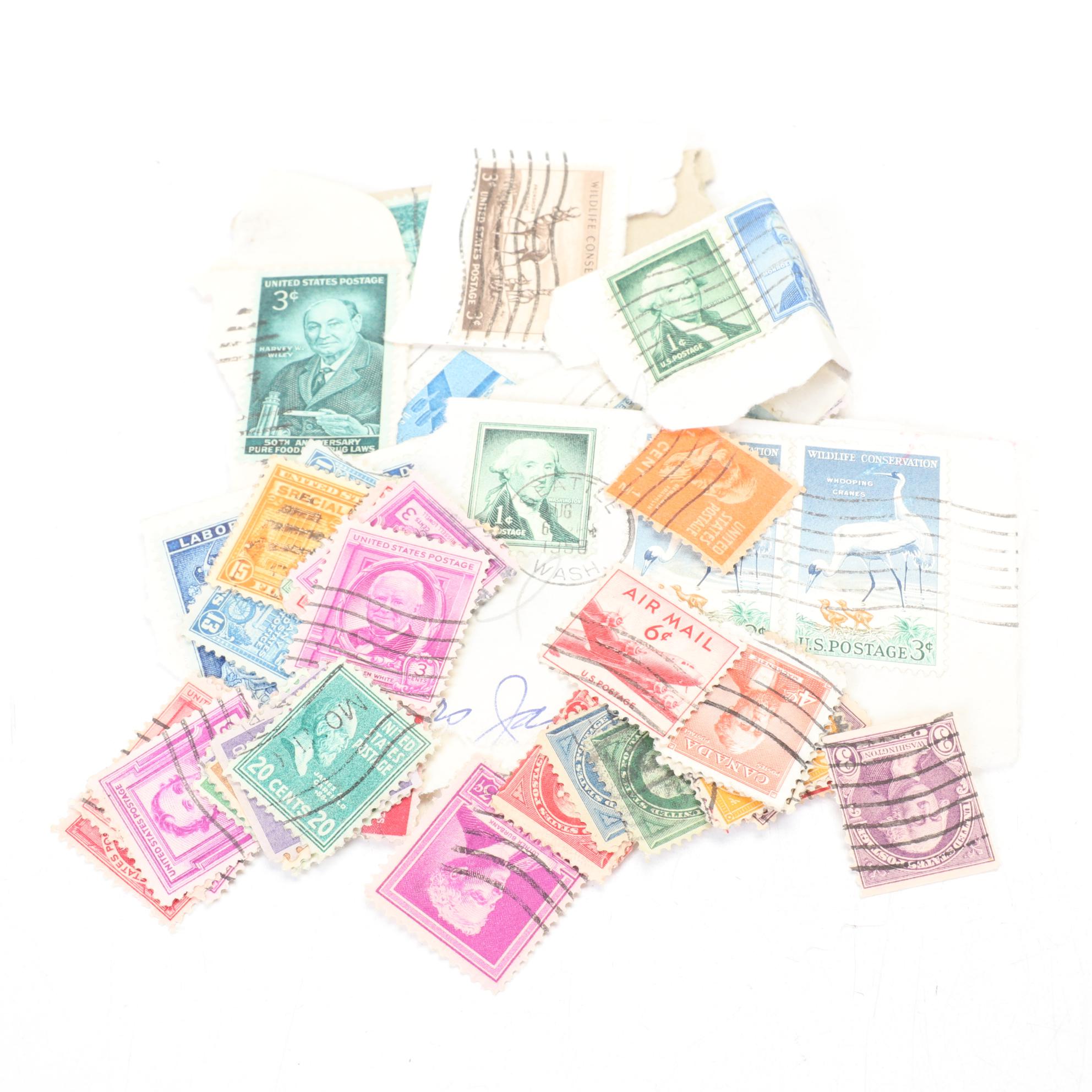 United States Stamp Collection, Mid 20th Century