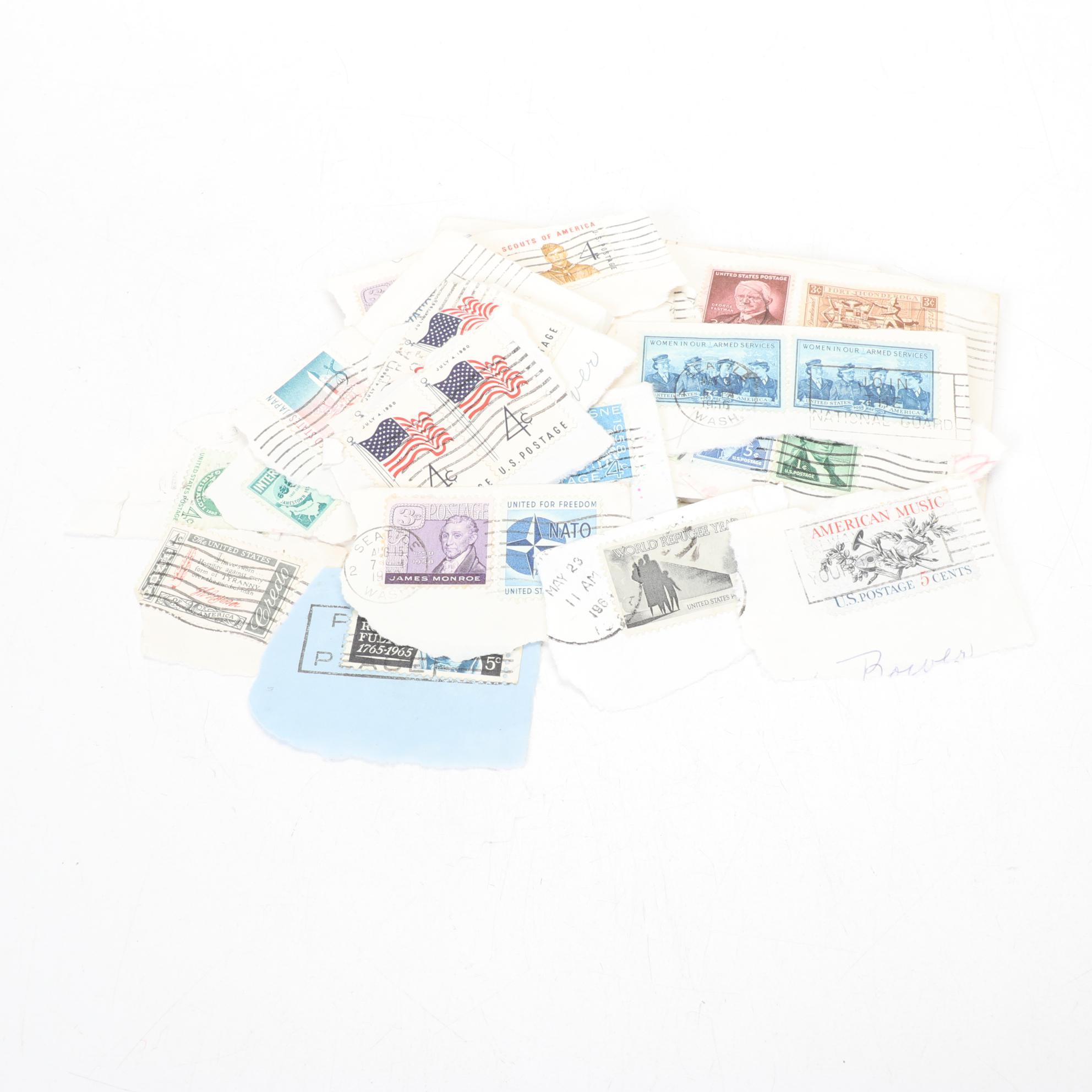 United States Stamp Collection, Mid 20th Century