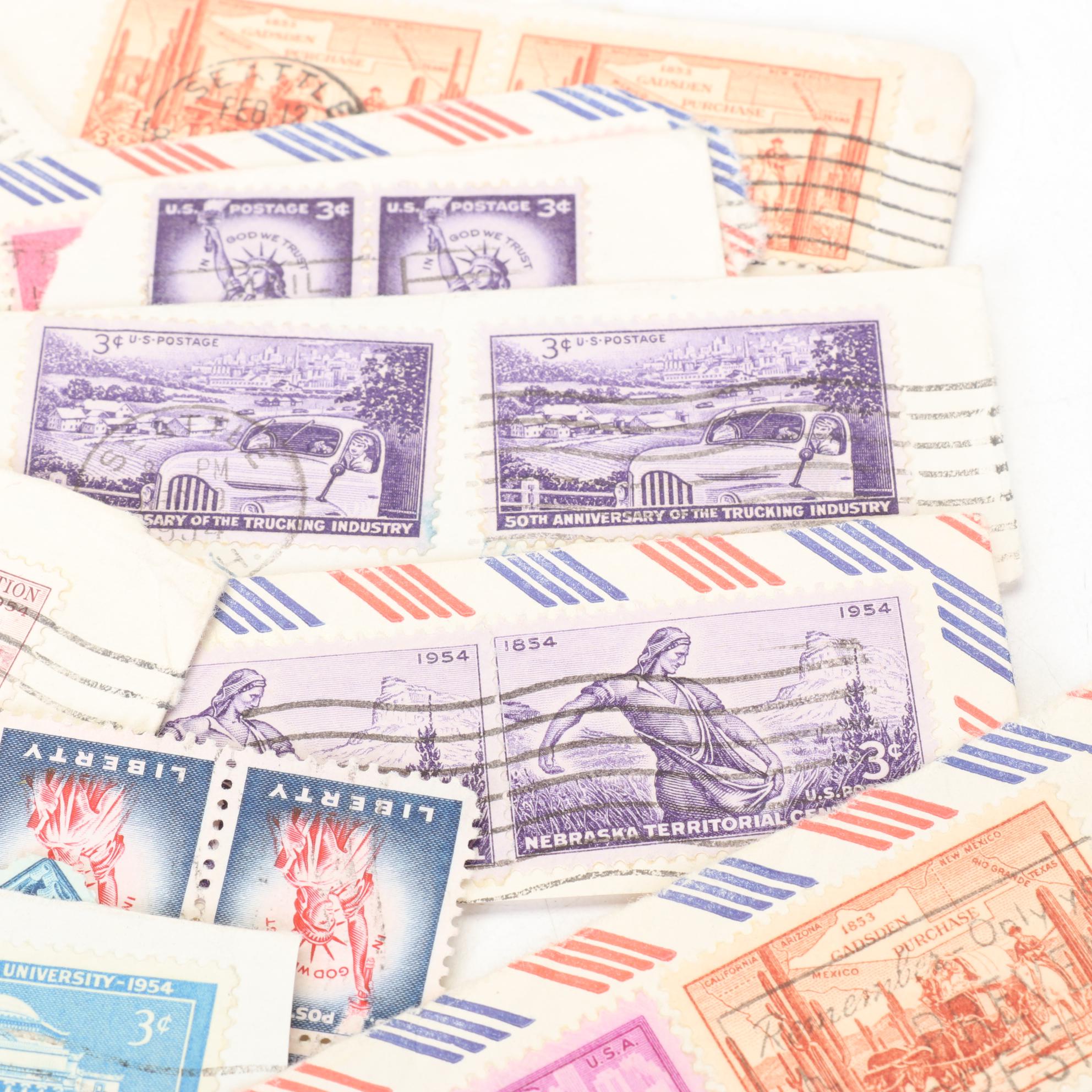 United States Stamp Collection, Mid 20th Century