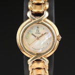 Fendi Gold Plated Mother-of-Pearl Dial, Swiss Wristwatch