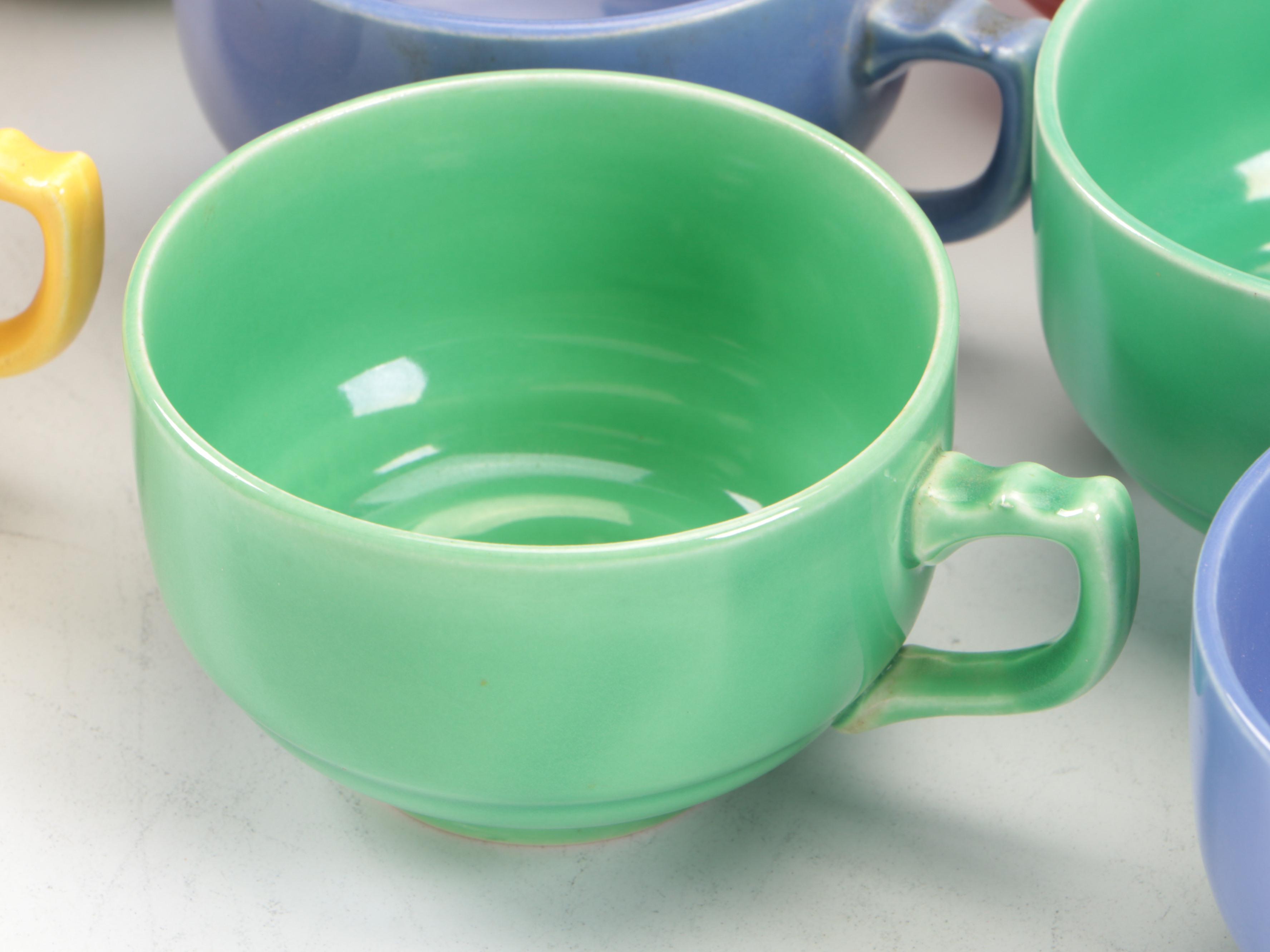 Homer Laughlin "Riviera" Ceramic Dinnerware, Early 20th Century