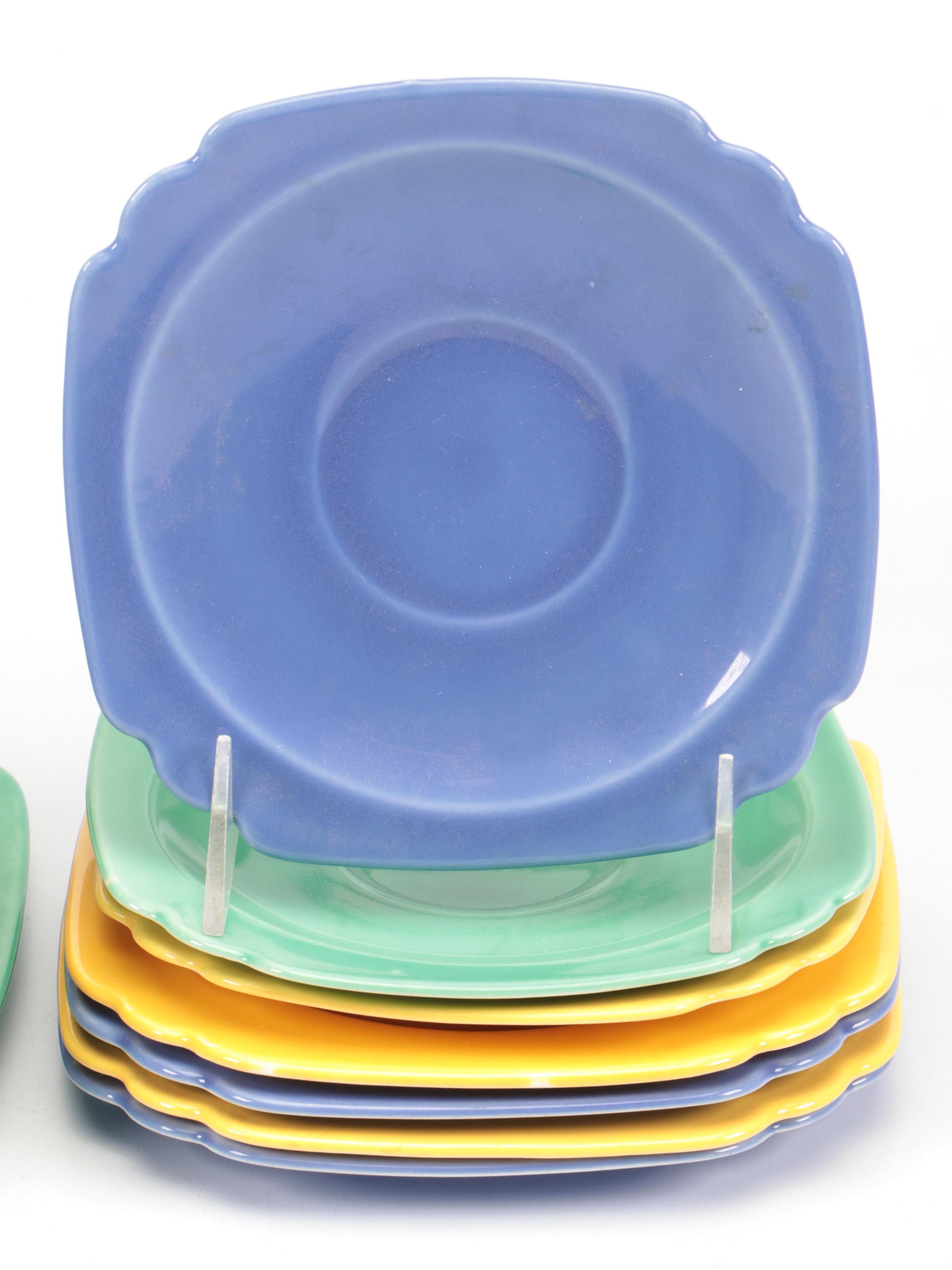 Homer Laughlin "Riviera" Ceramic Dinnerware, Early 20th Century