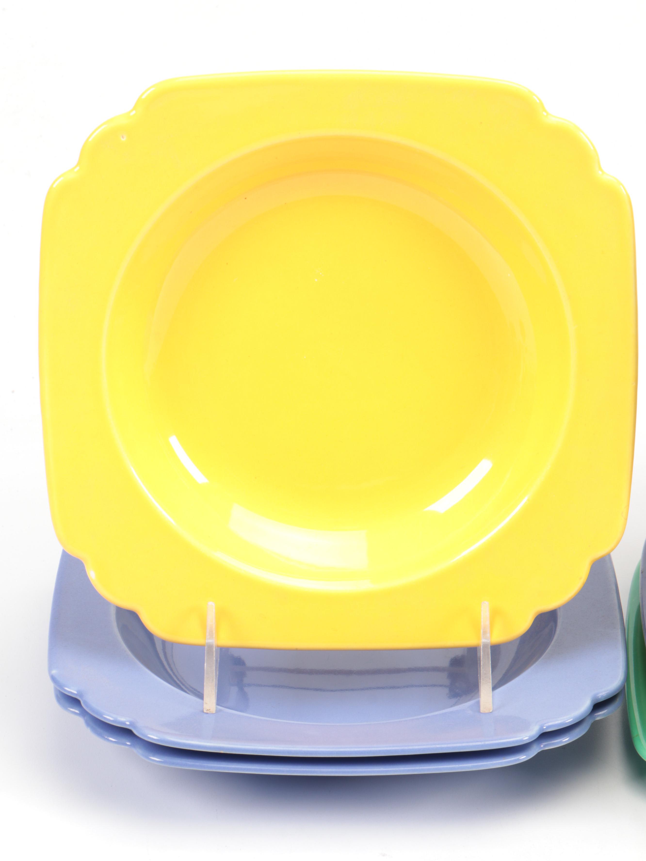 Homer Laughlin "Riviera" Ceramic Dinnerware, Early 20th Century