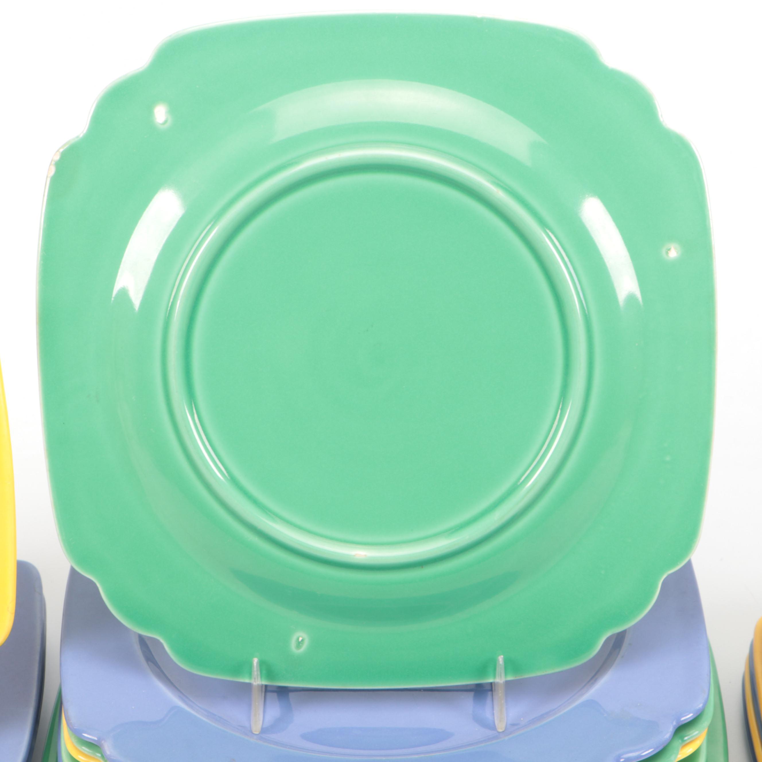 Homer Laughlin "Riviera" Ceramic Dinnerware, Early 20th Century