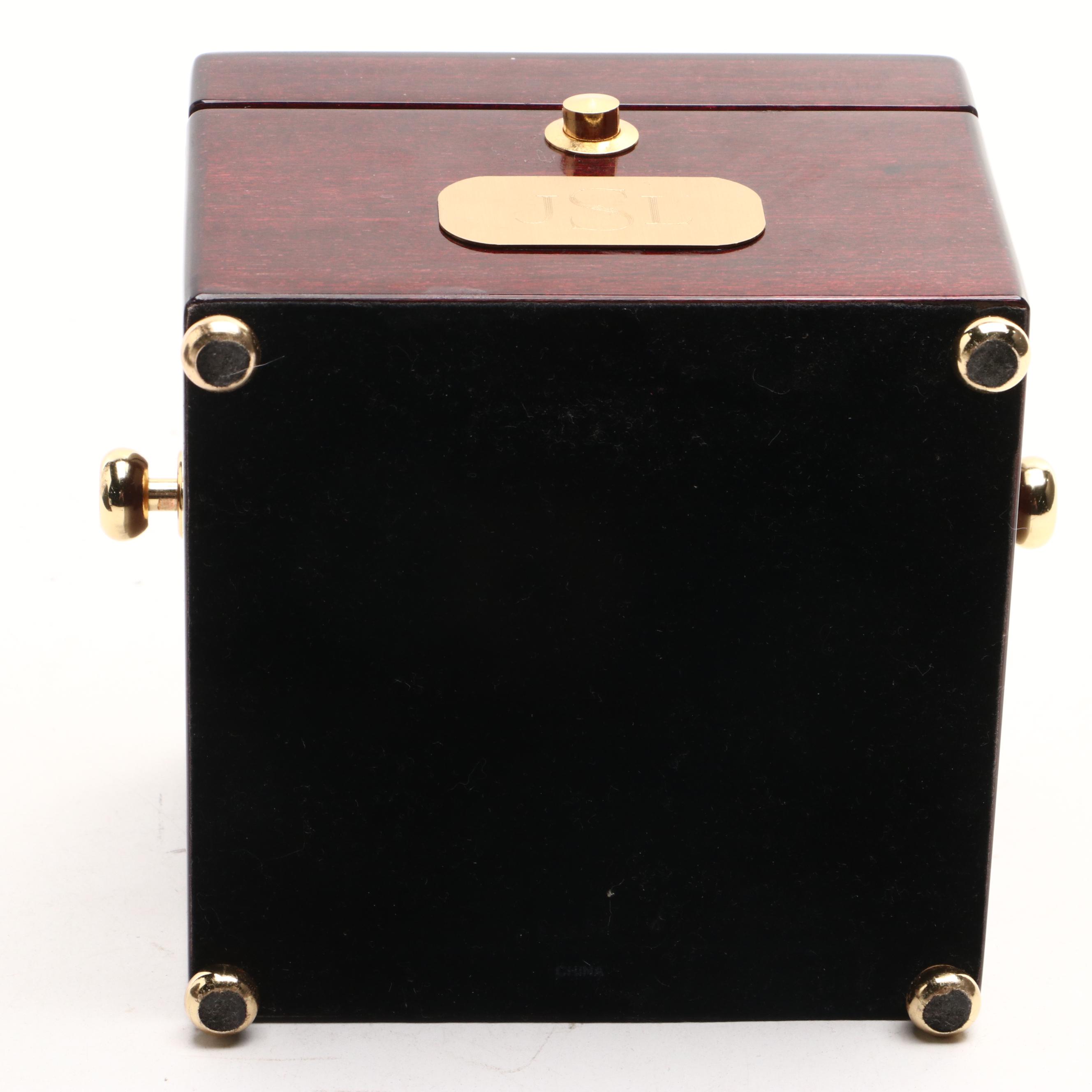 Danbury Westminster Chime Mantel Clock and Howard Miller Desk Clock