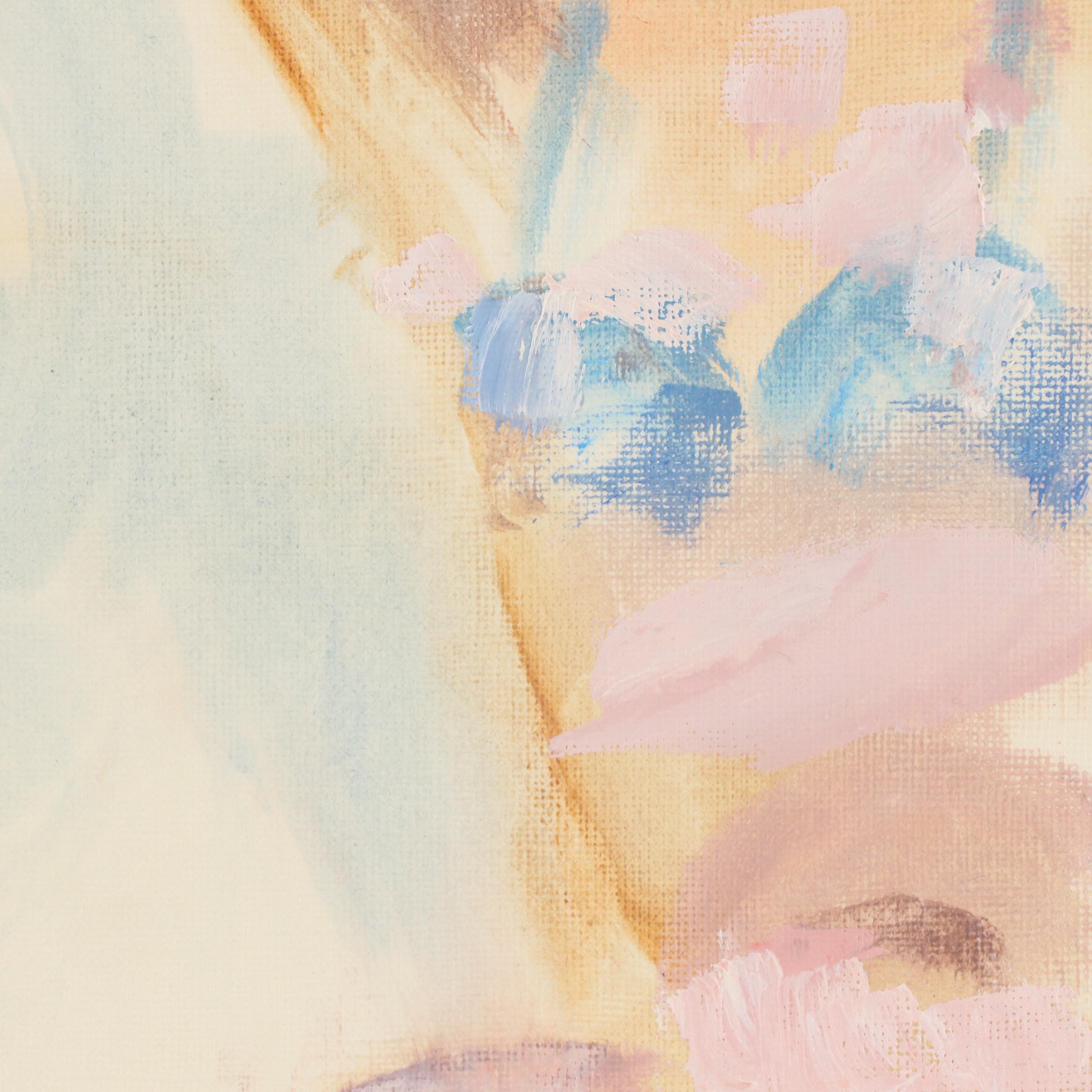 Charles Ragland Bunnell Figurative Oil Painting, 1963