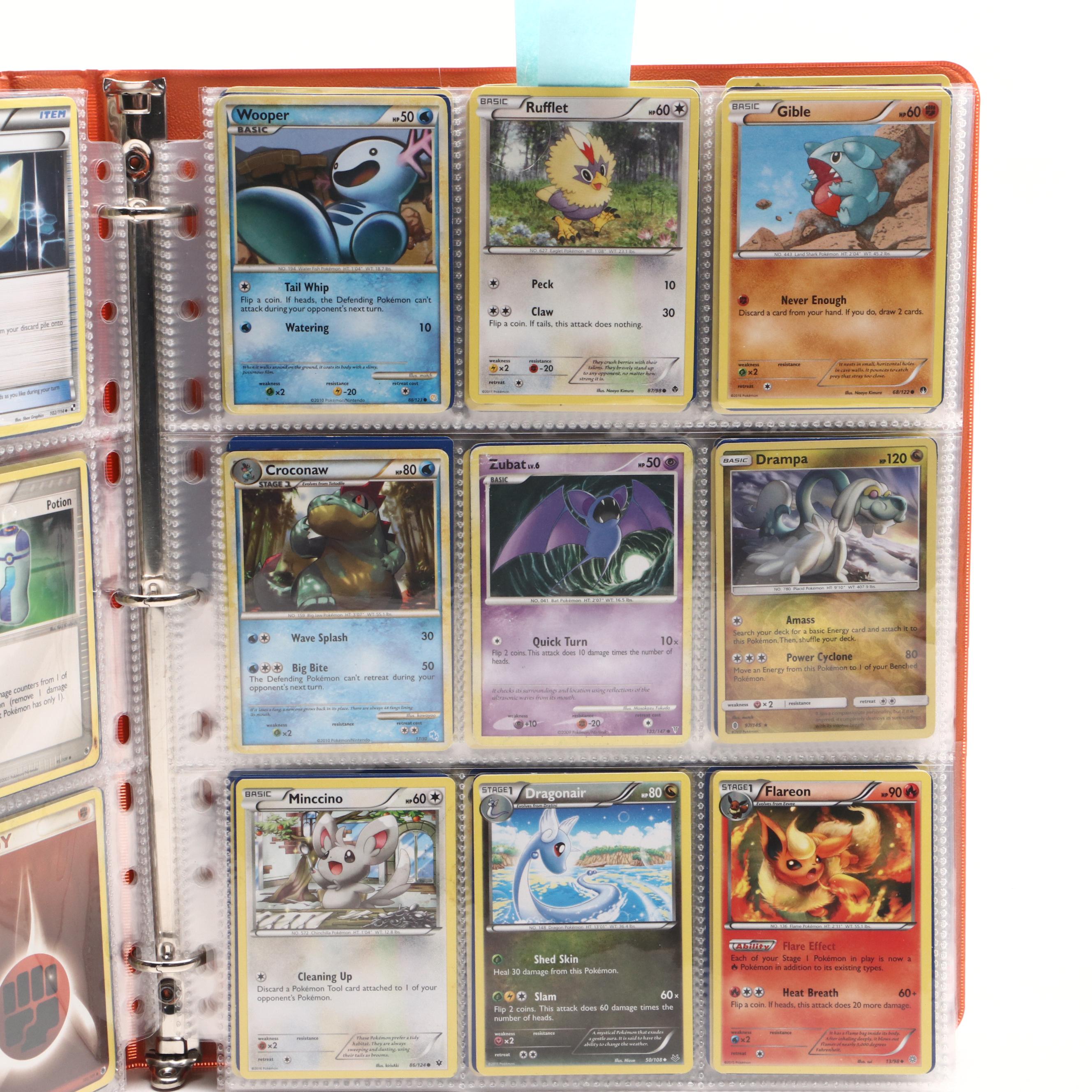 Pokémon Card Collection Featuring 1st Edition Dark Charmeleon and More