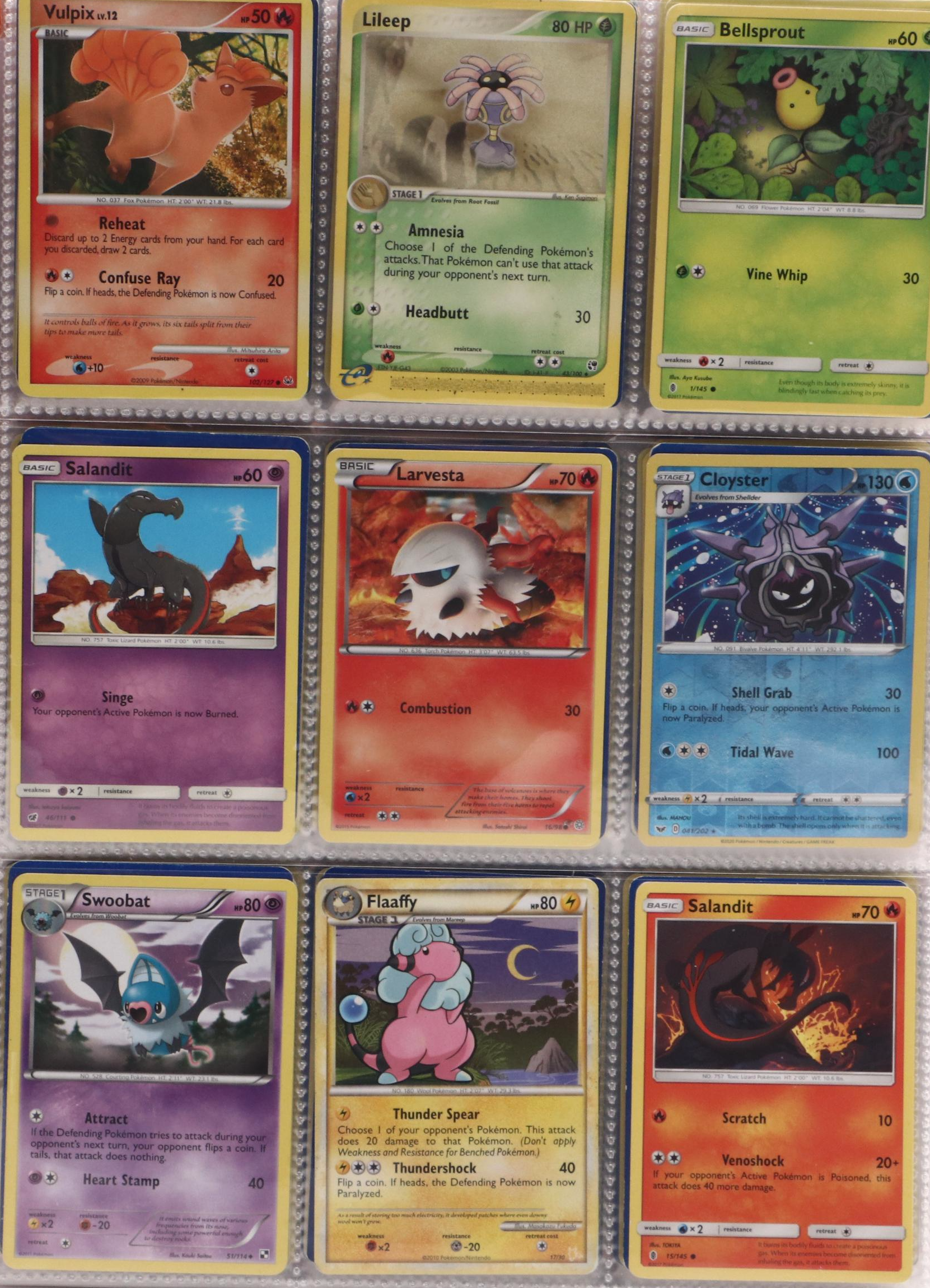 Pokémon Card Collection Featuring 1st Edition Dark Charmeleon and More