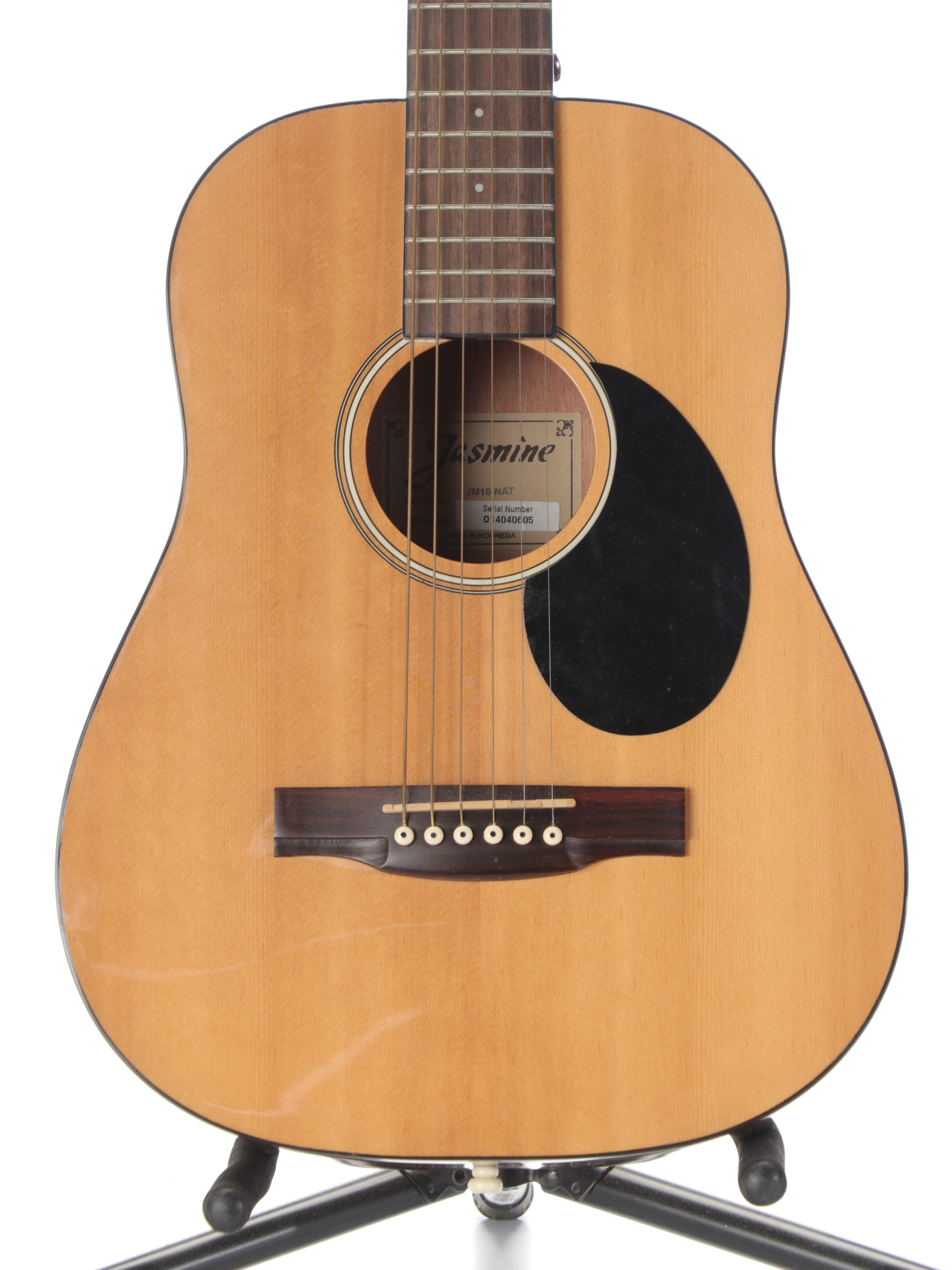 Jasmine JM10 Mini Spruce Wood and Sapele Acoustic Guitar EBTH