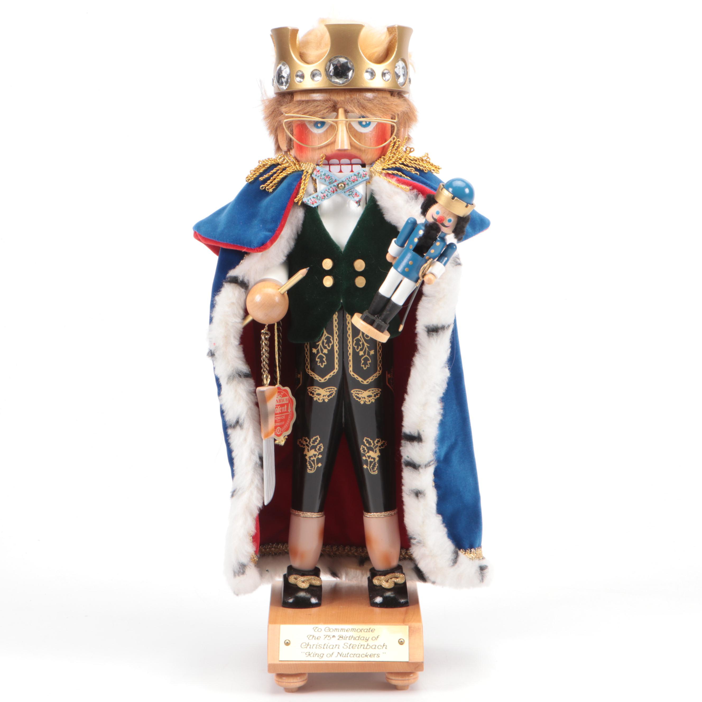 Steinbach Limited Edition "King of Nutcrackers" Wood Nutcracker, 1996