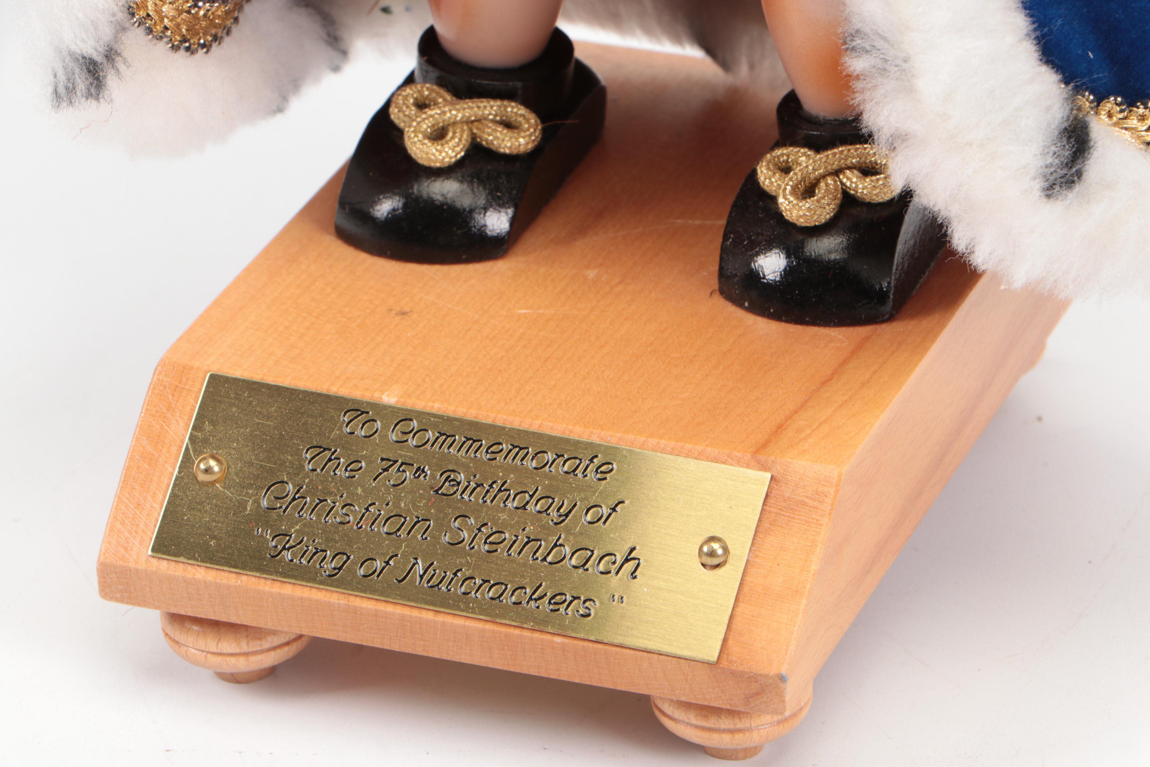 Steinbach Limited Edition "King of Nutcrackers" Wood Nutcracker, 1996