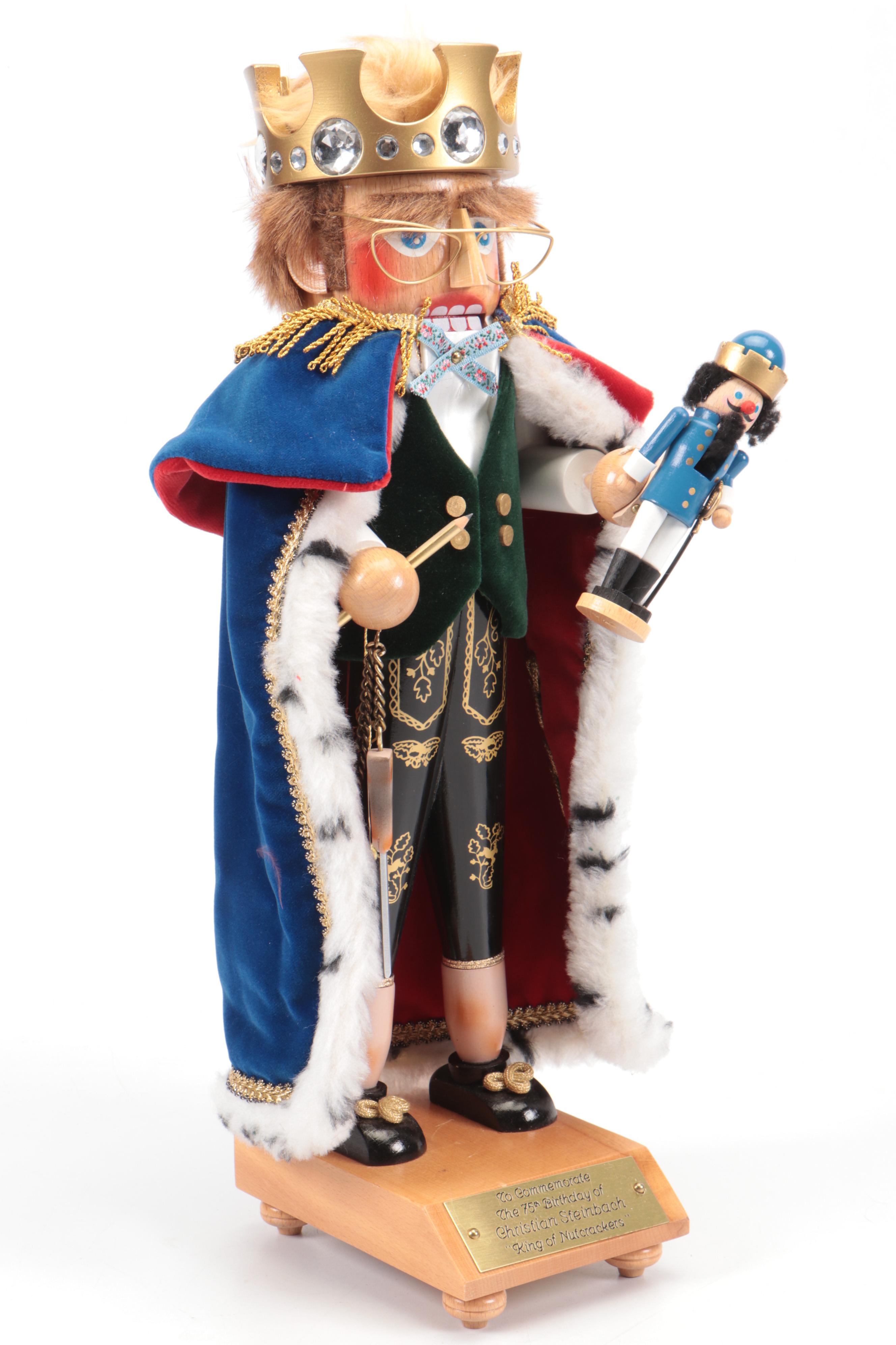 Steinbach Limited Edition "King of Nutcrackers" Wood Nutcracker, 1996