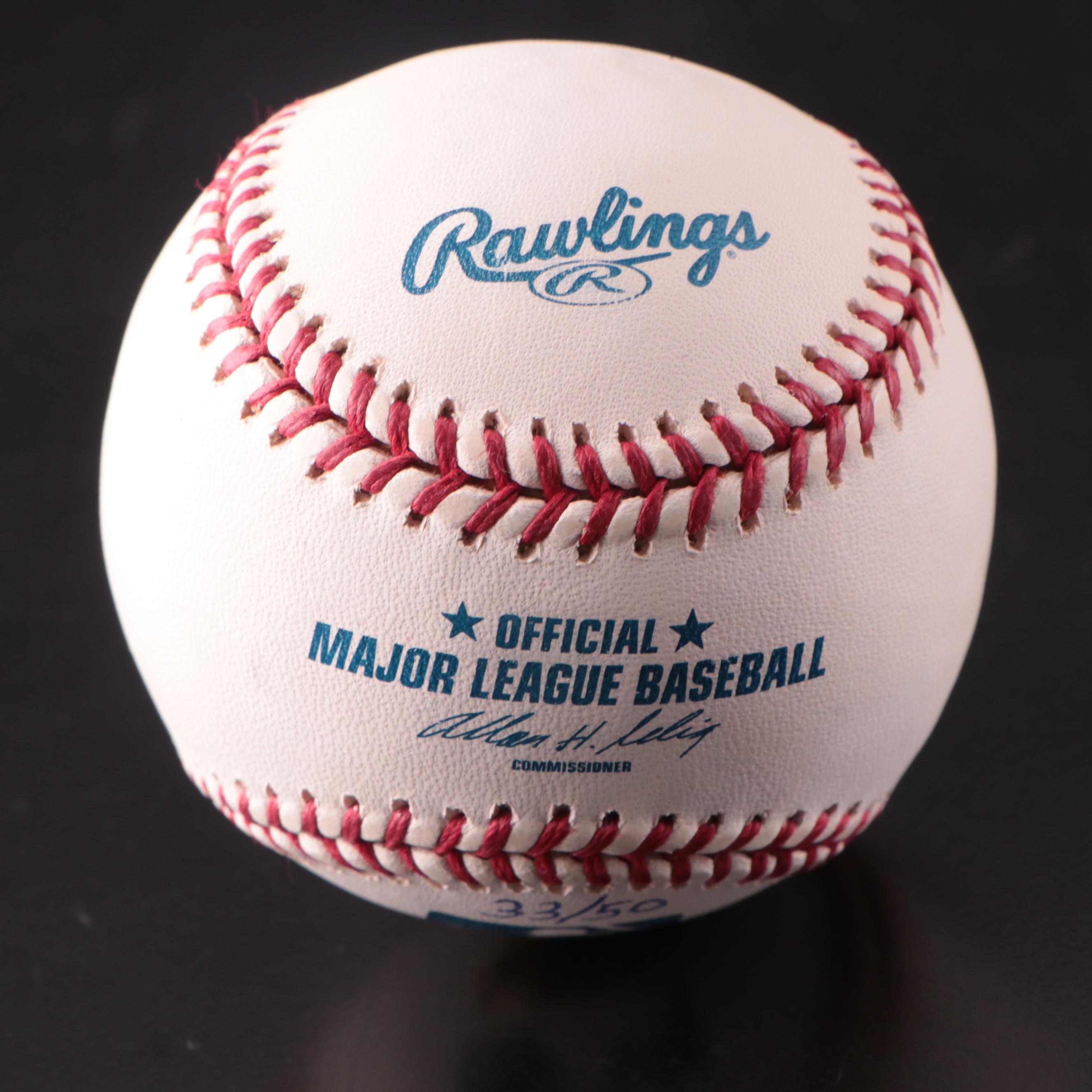Alex Rodriguez, Gary Sheffield, and Robinson Canó Signed Rawlings Baseballs