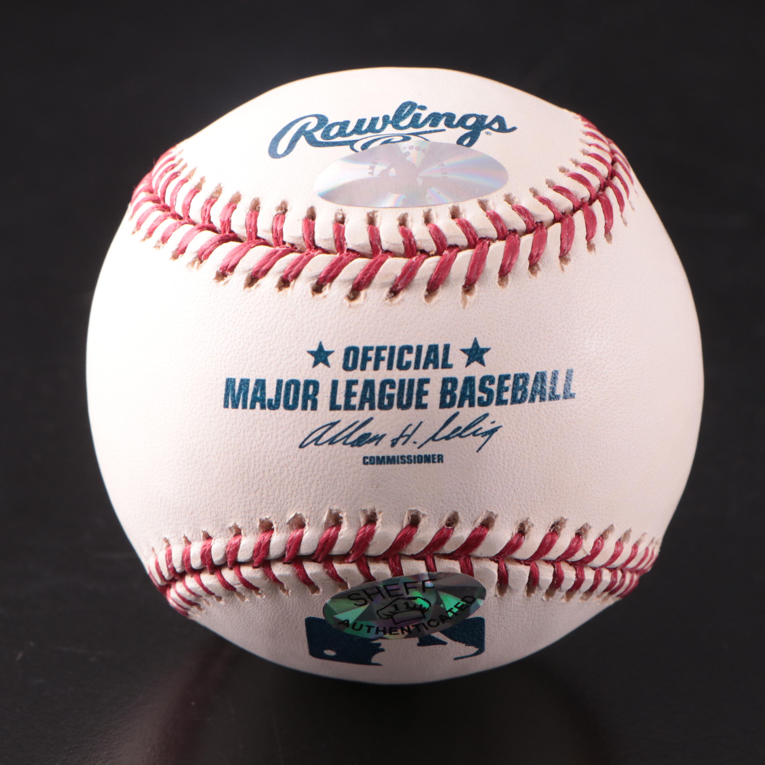 Alex Rodriguez, Gary Sheffield, and Robinson Canó Signed Rawlings Baseballs