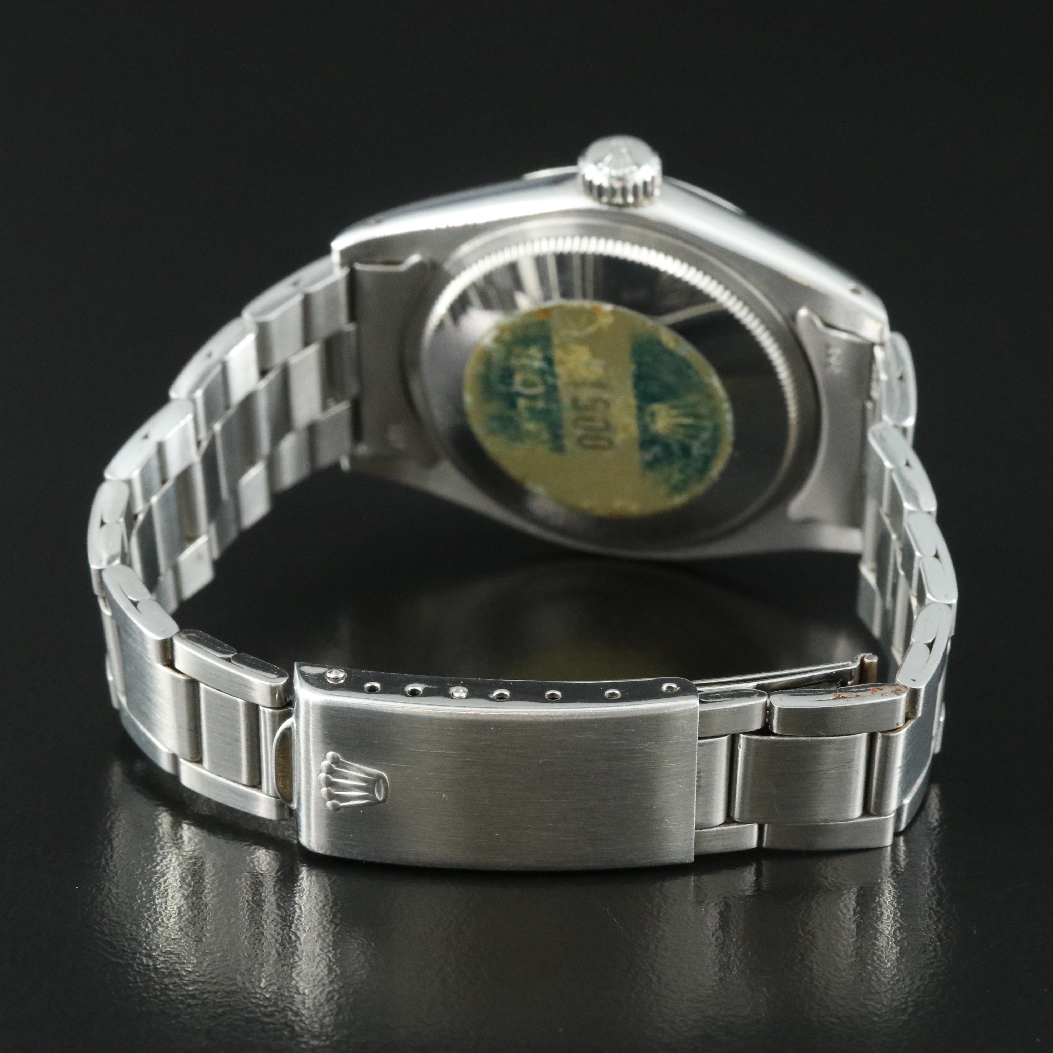 1975 Rolex Oyster Perpetual Date Stainless Steel Watch