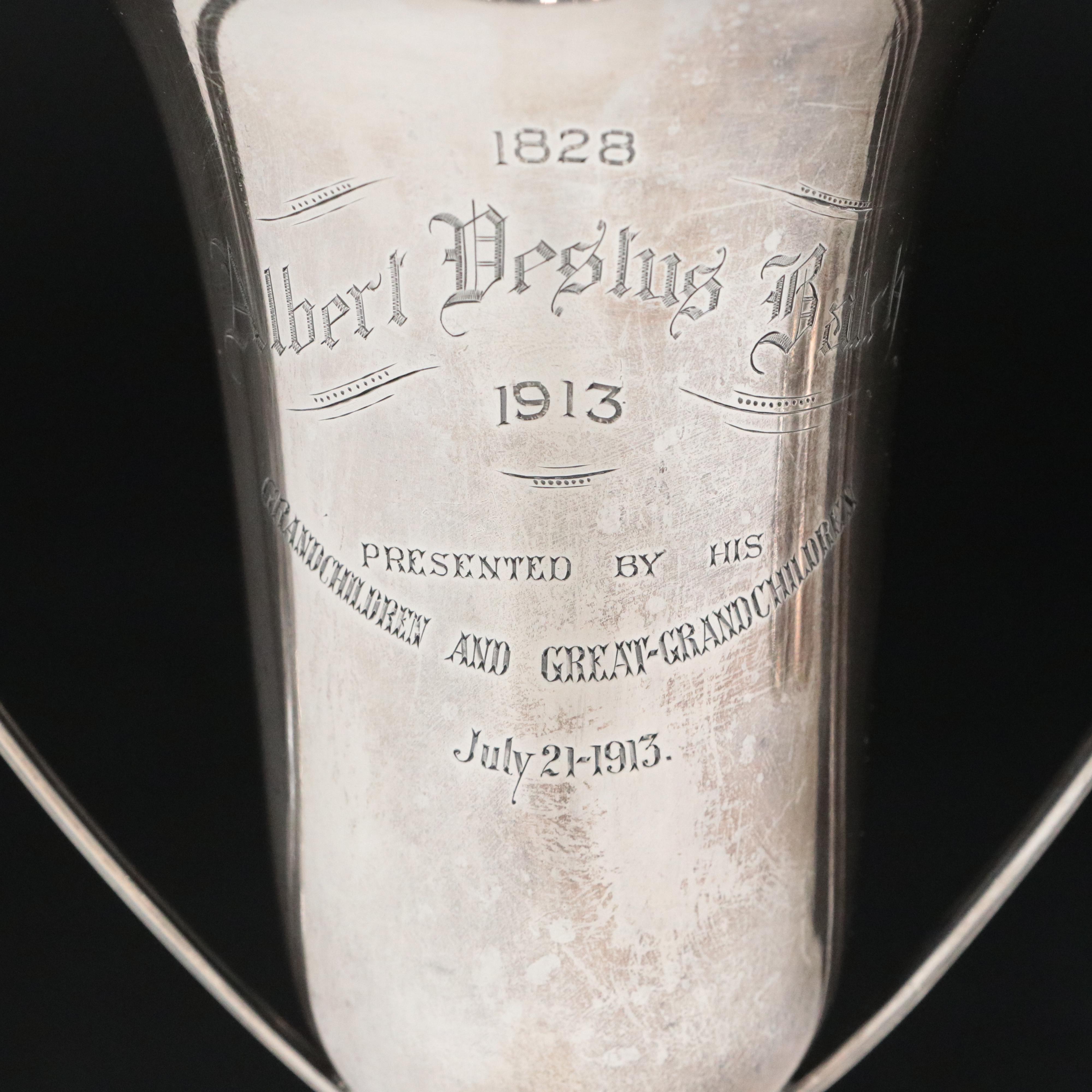 Sterling Silver Trophies Including for "Current Scones", Early 20th Century