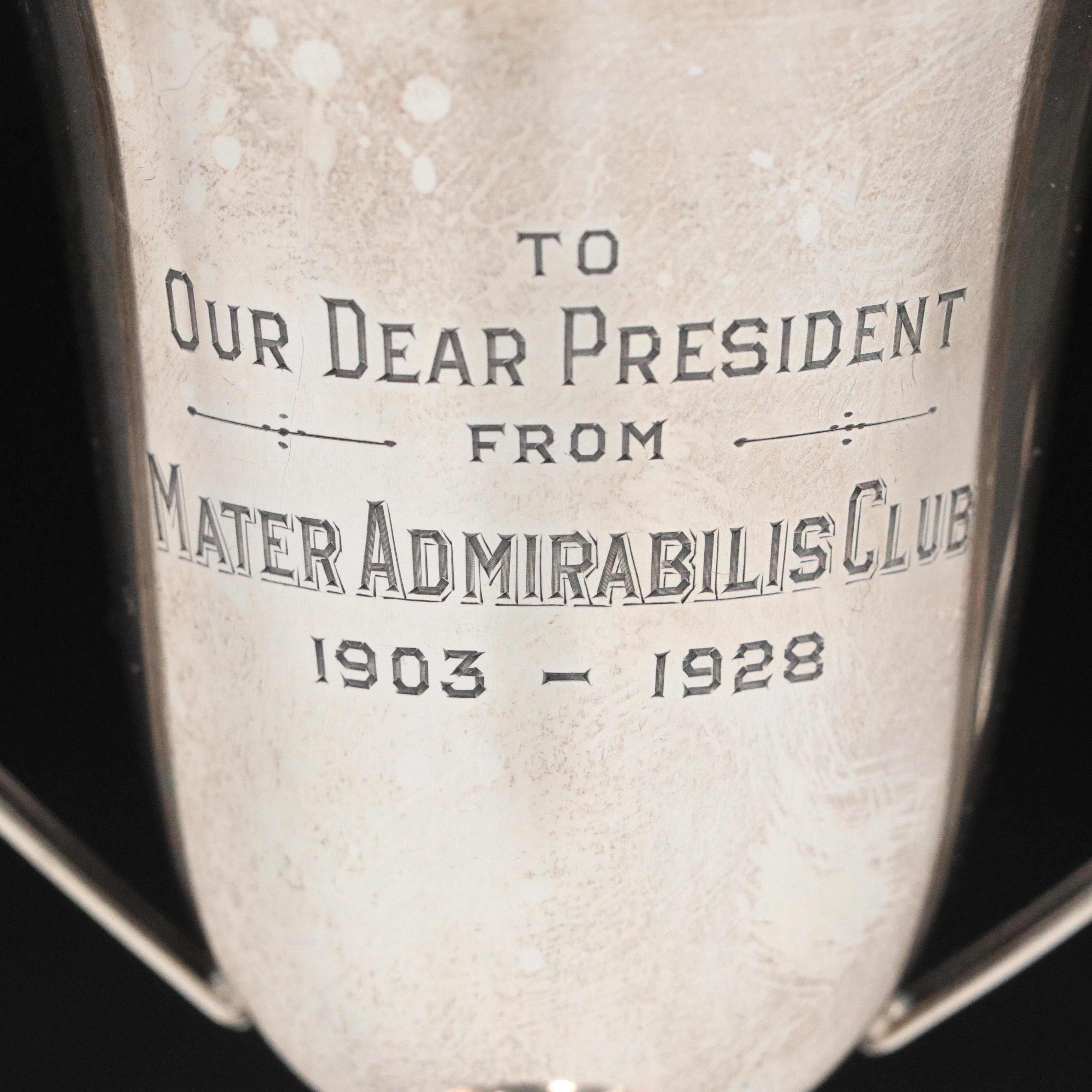Sterling Silver Trophies Including for "Current Scones", Early 20th Century