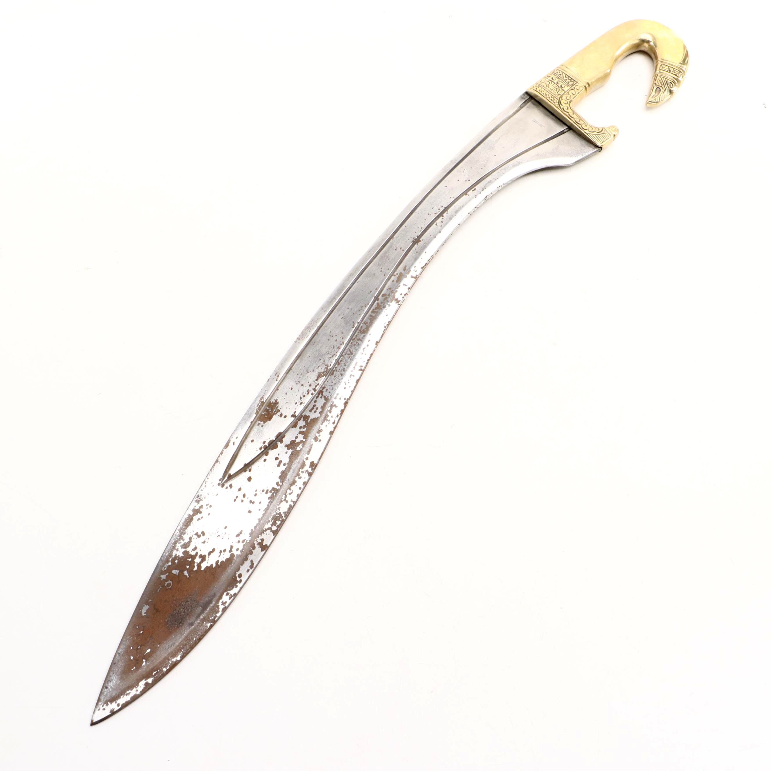 Windlass Spanish Style Falcata with Leather Scabbard