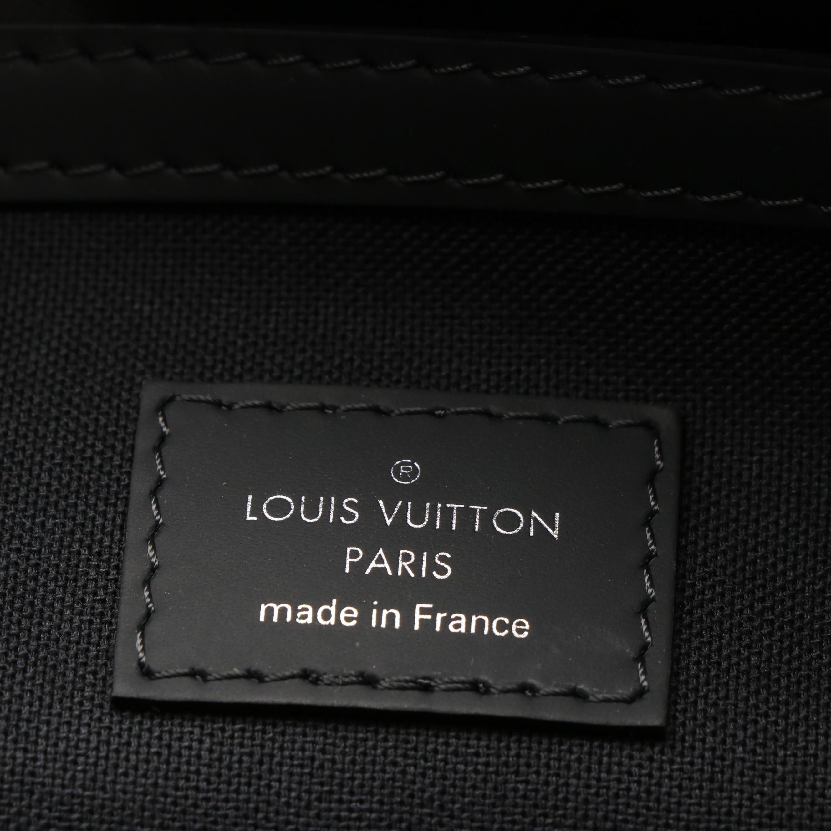 Louis Vuitton Keepall Bandoulière 45 Duffel Bag in Damier Cobalt Camouflage