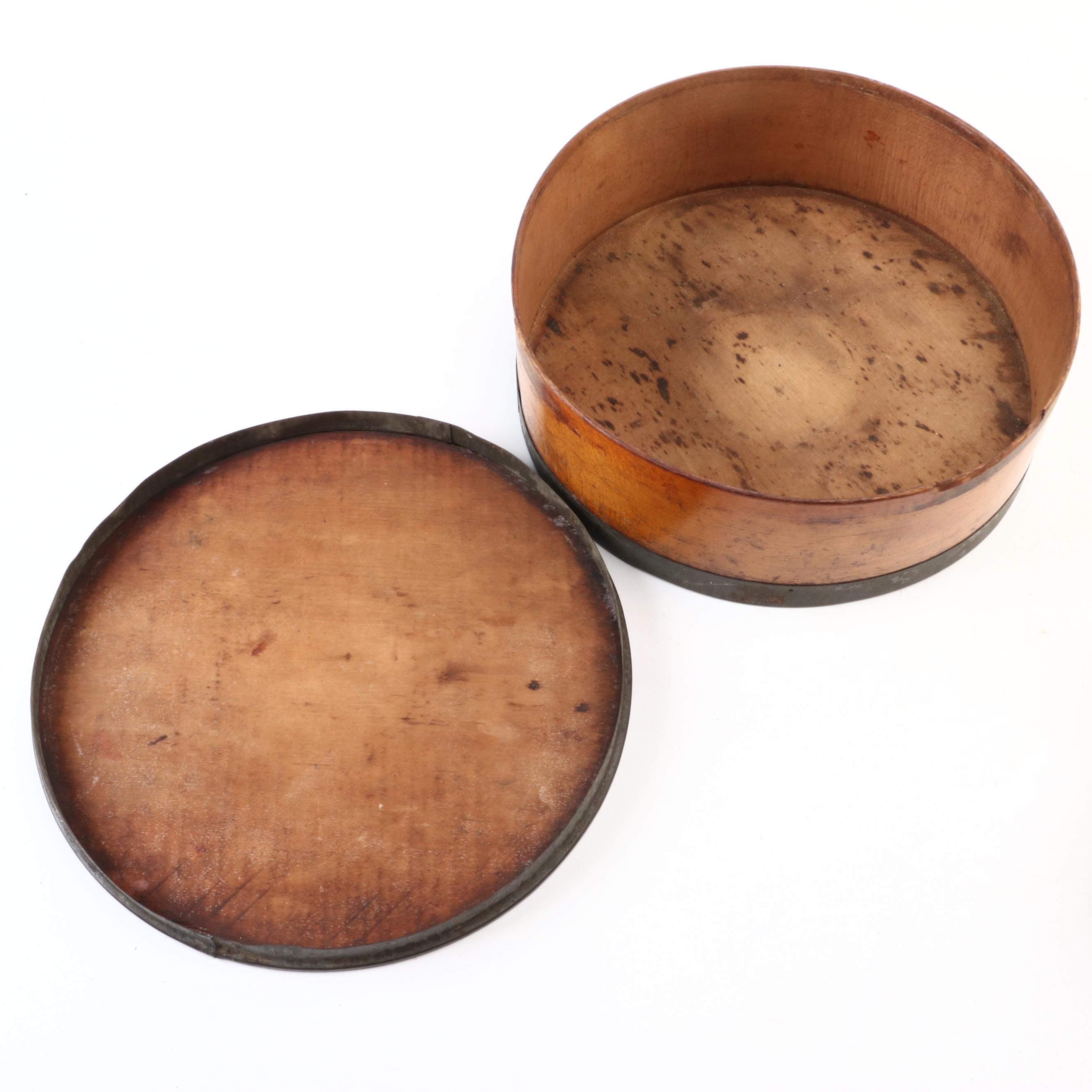 Victorian Bentwood Spice Box, Mid to Late 19th Century